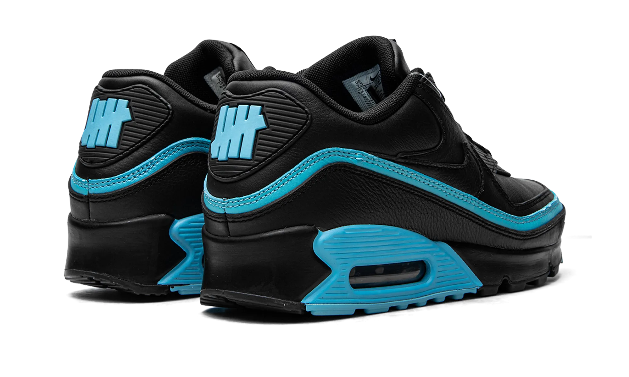 daytime running Air Max 90 / UNDFTD "Undefeated Black/Blue Fury"