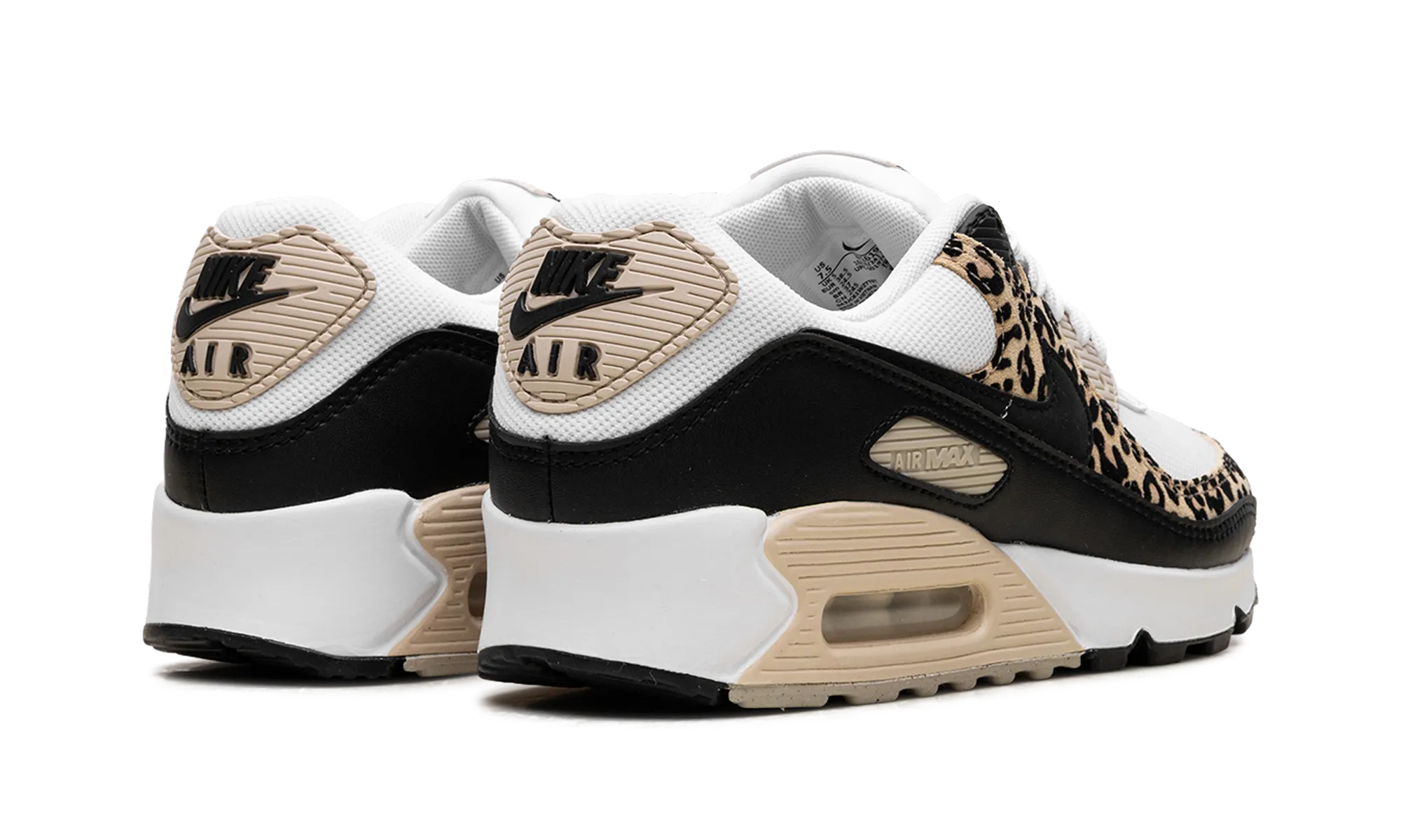 running on a treadmill at the gym shoes tear - resistant shoes Air Max 90 WMNS "Leopard"