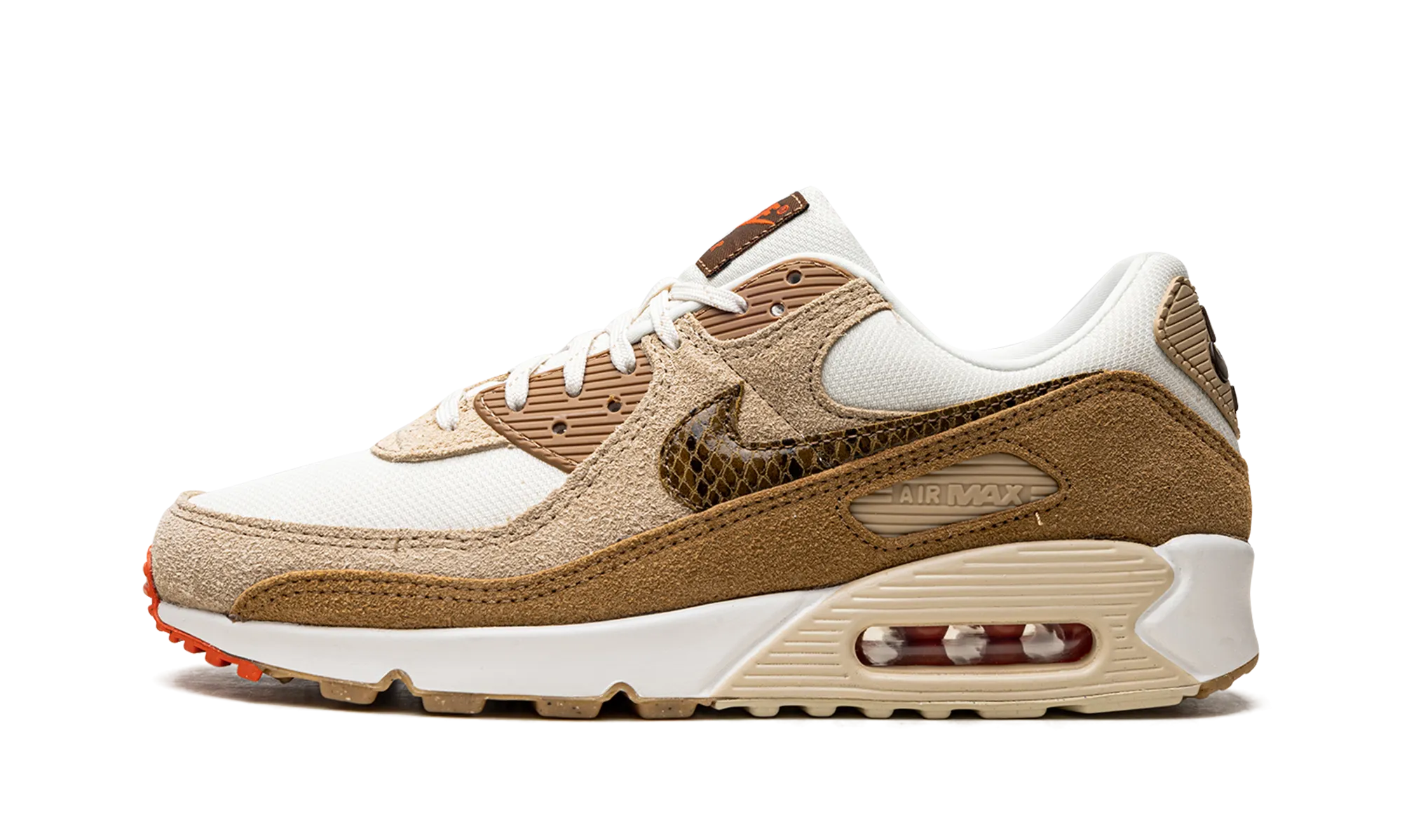 AIR MAX 90 WMNS "Pale Ivory Snakeskin Swoosh" MidTop