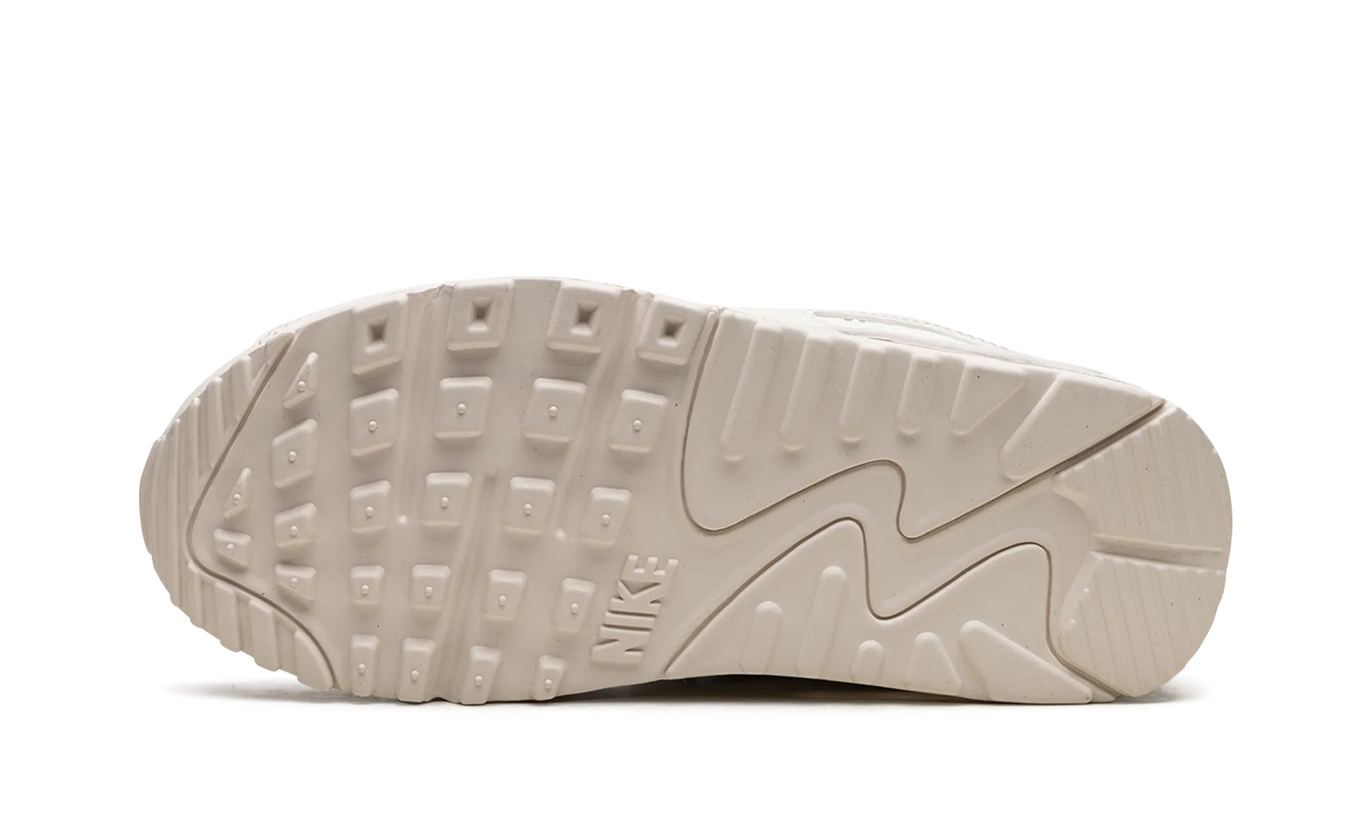 breathable - lining shoes Genuine Leather AIR MAX 90 WMNS "Sail Pink Oxford"