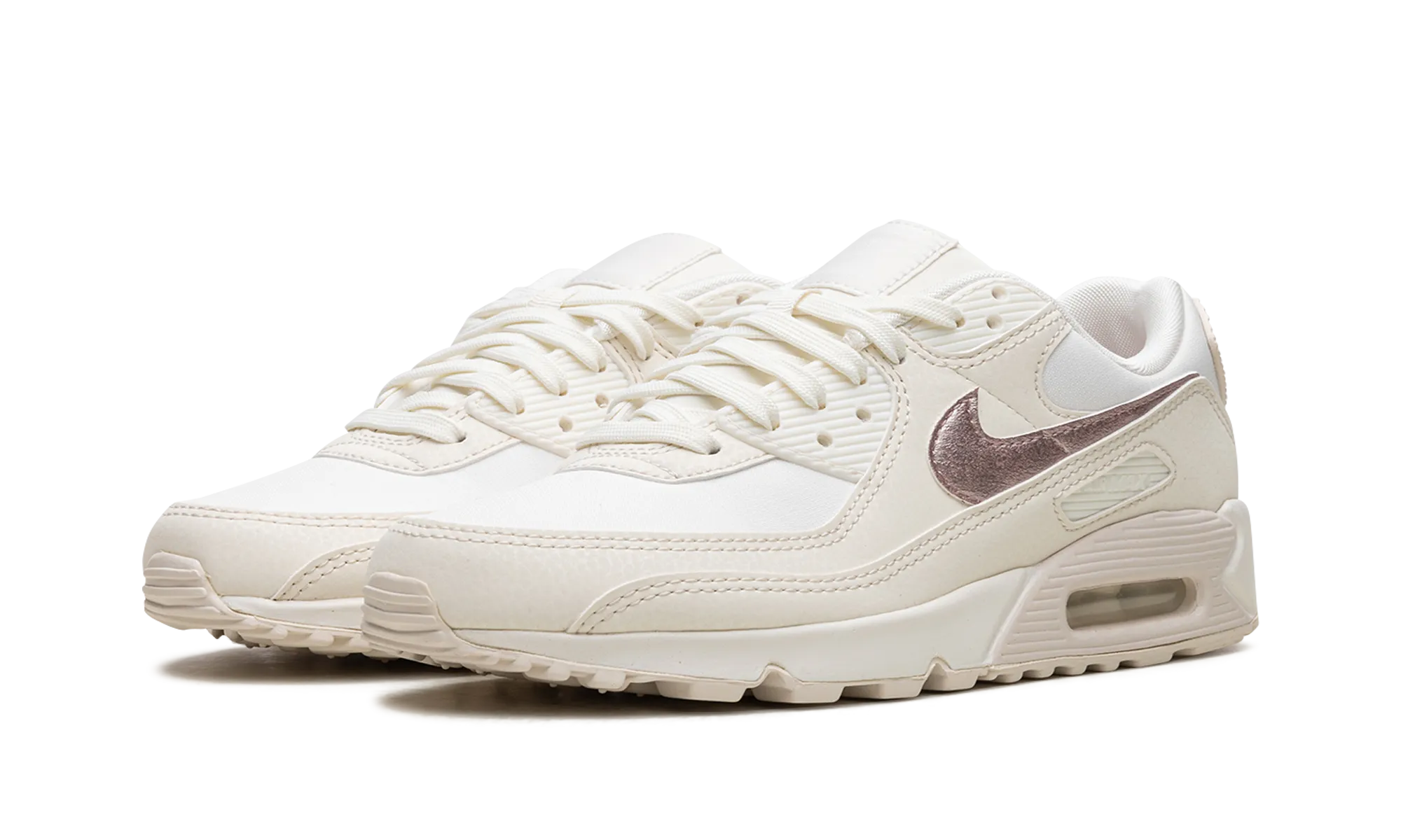 AIR MAX 90 WMNS "Sail Pink Oxford" Durable - hardware