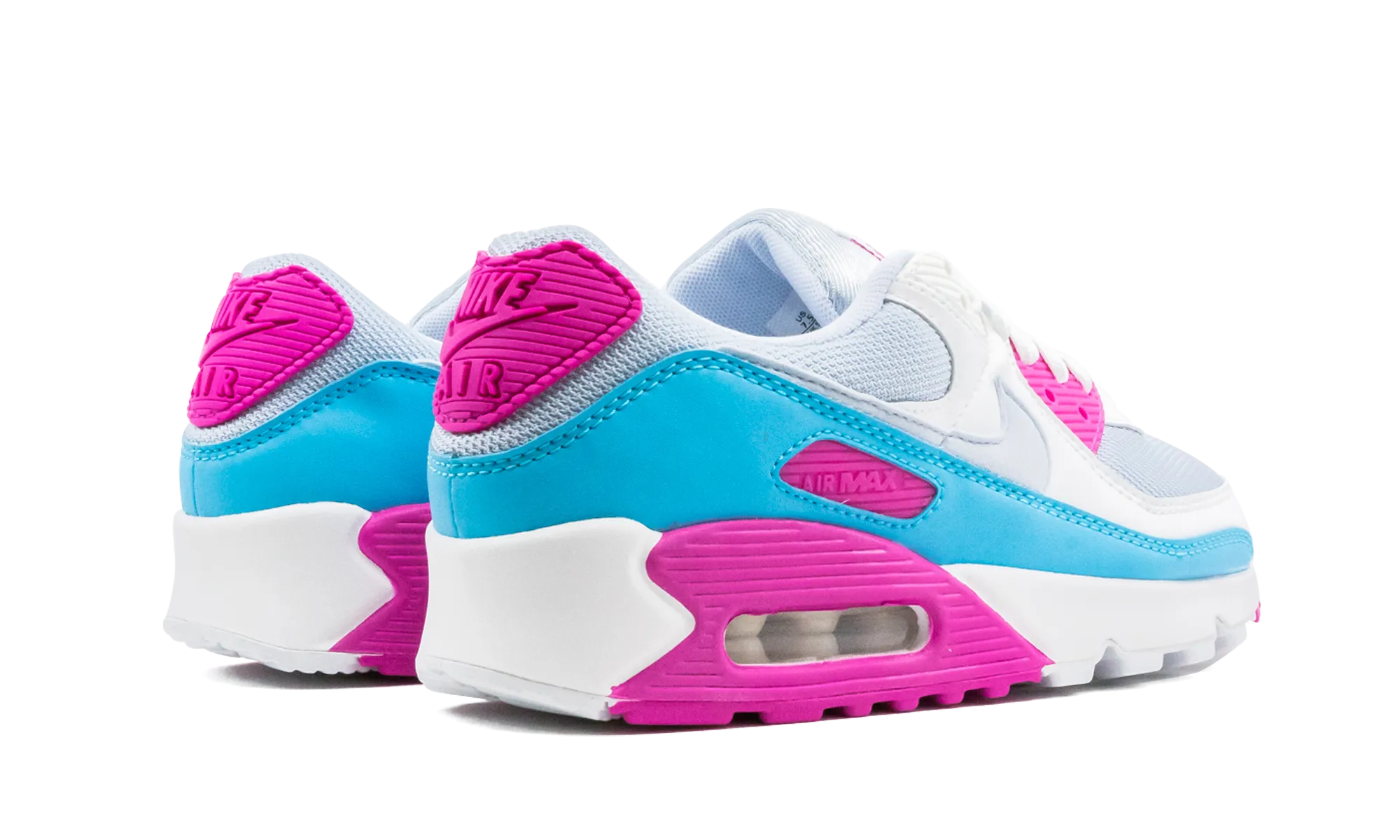 AIR MAX 90 WMNS "Vivid Pink" logo - rhinestoned shoes