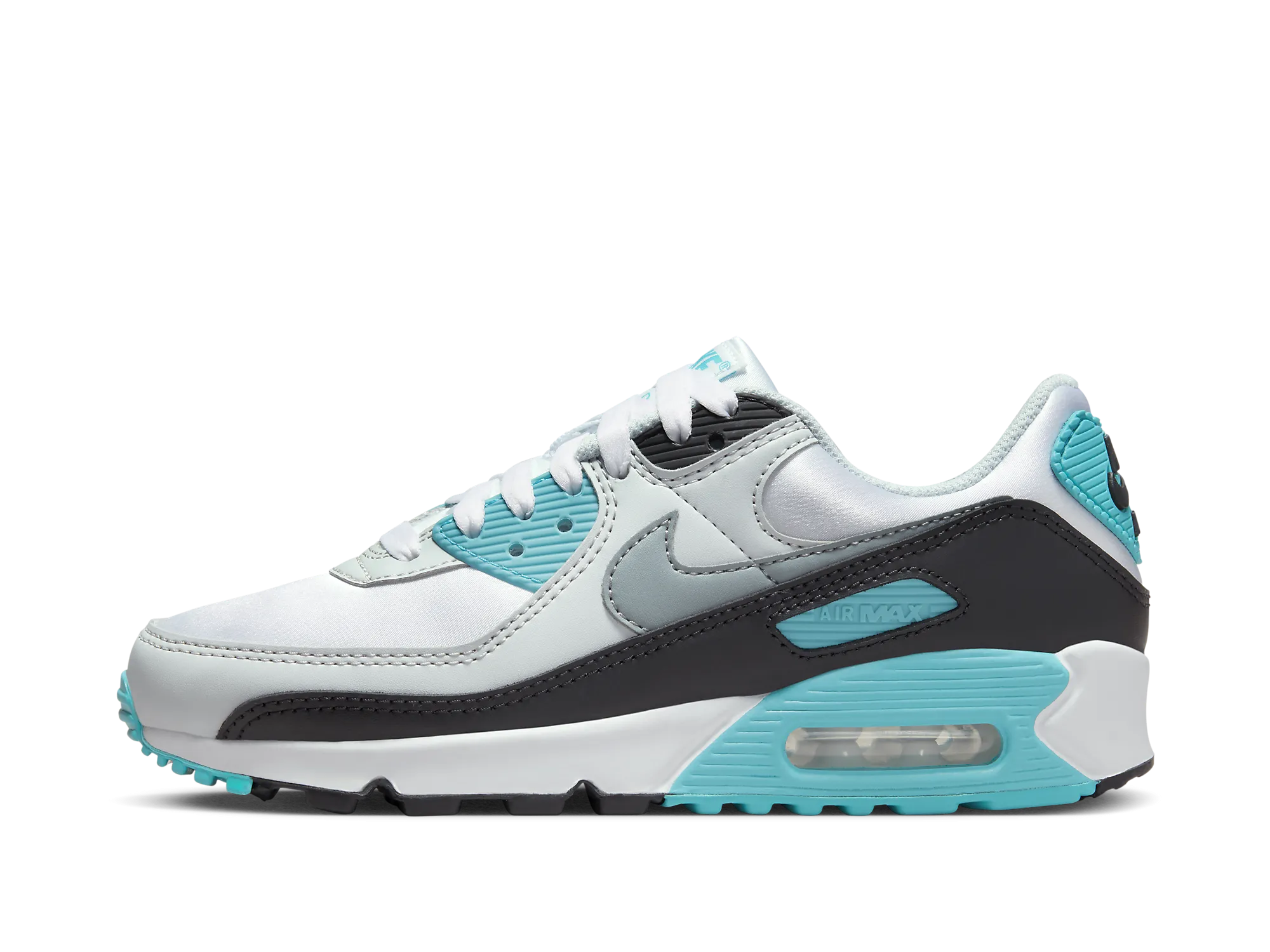 AIR MAX 90 WMNS "White Teal Nebula" Style - updated Cold weather defense