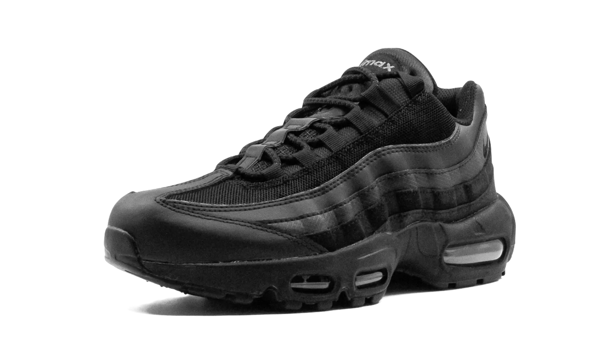 Air Max 95 Essential "Triple Black" badminton shoes