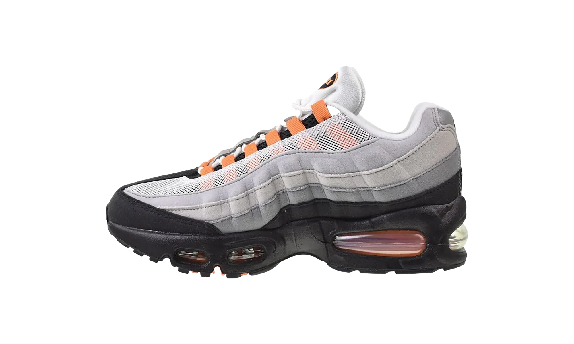maximalist Comfortable Experience Air Max 95 GS "Black/Bright Mandarin"
