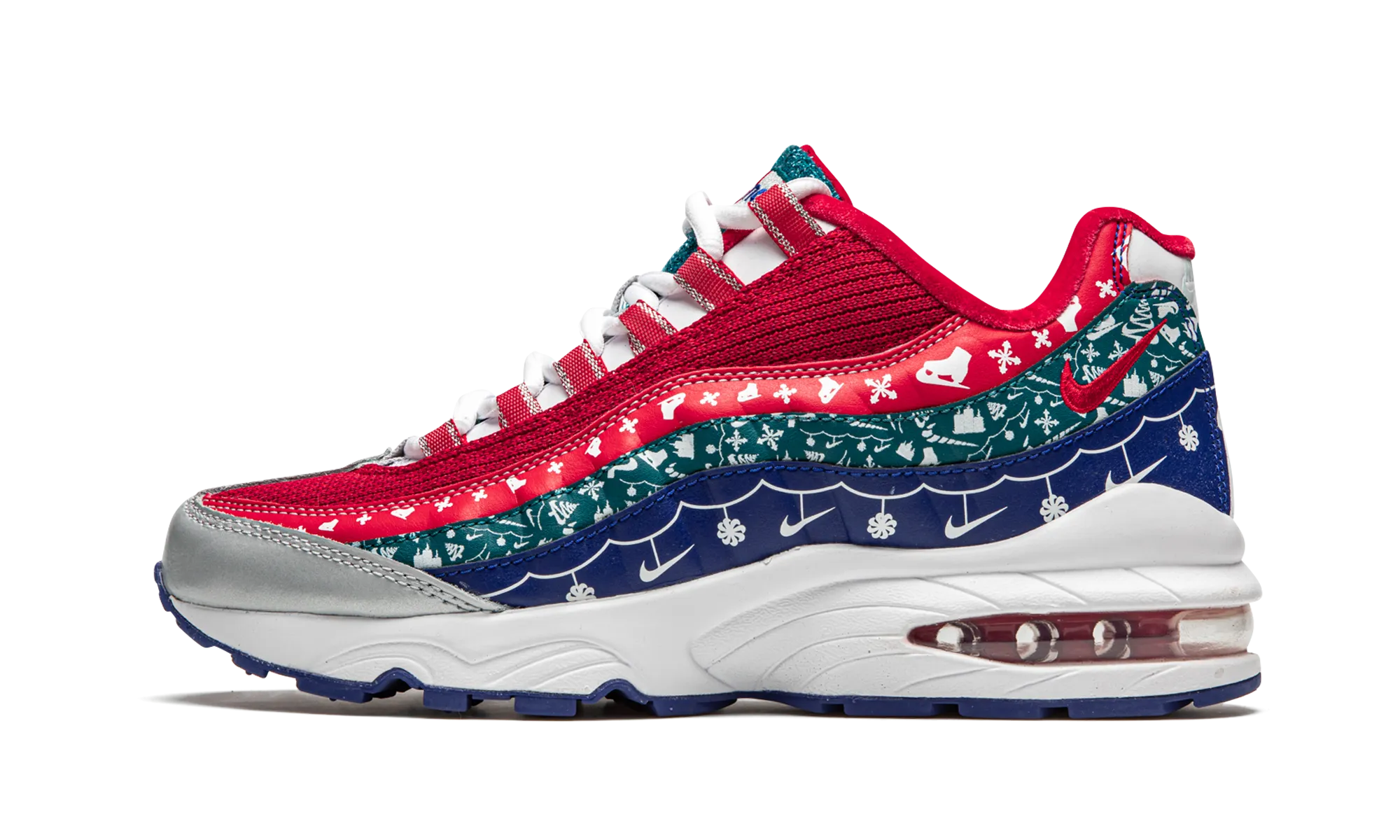 closed - toe - feature shoes Air Max 95 GS "Christmas Sweater"