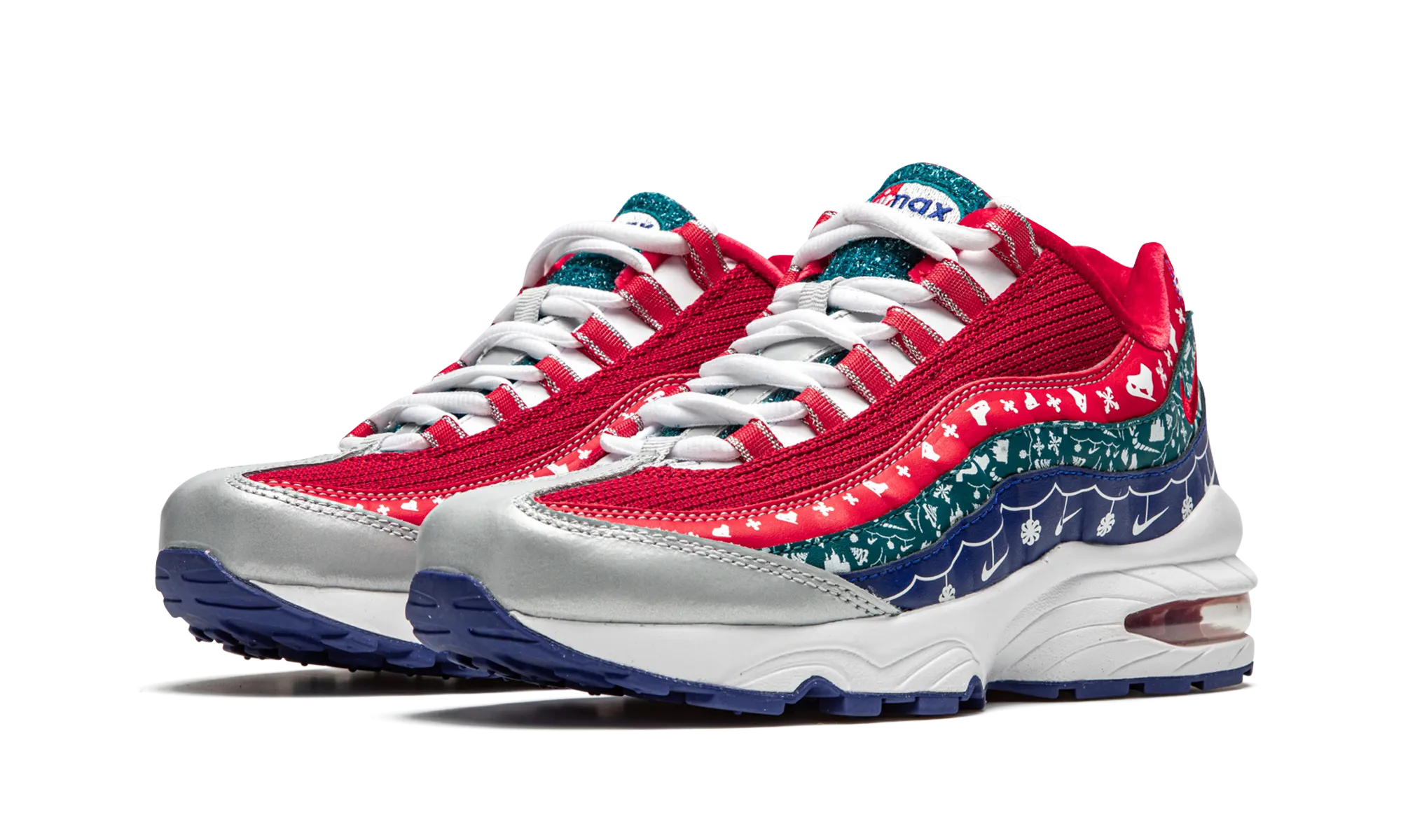 Air Max 95 GS "Christmas Sweater" Slip   On Style