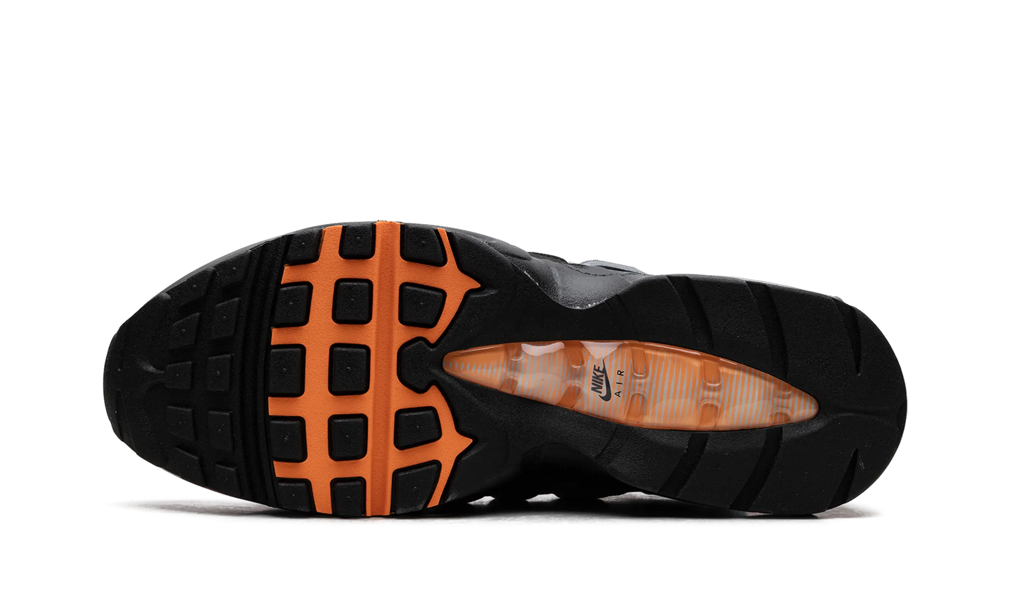 Air Max 95 OG "Big Bubble Bright Mandarin 2.0 (2025)" strap - trimmed - design shoes Snowy running