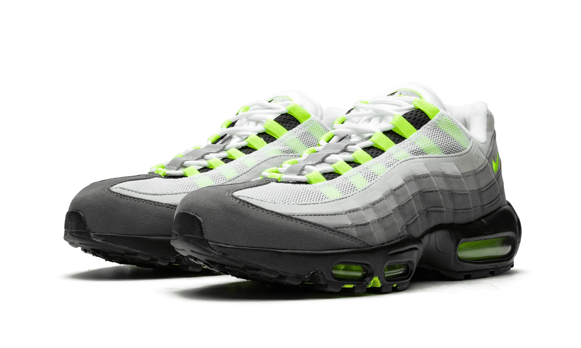 Air Max 95 OG "NEON (2015)" teenage athletic shoes biomechanical running shoes