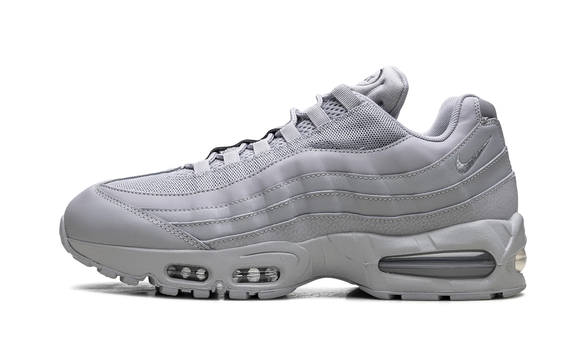 Air Max 95 OG "Wolf Grey" weekend convenience motion control running shoes