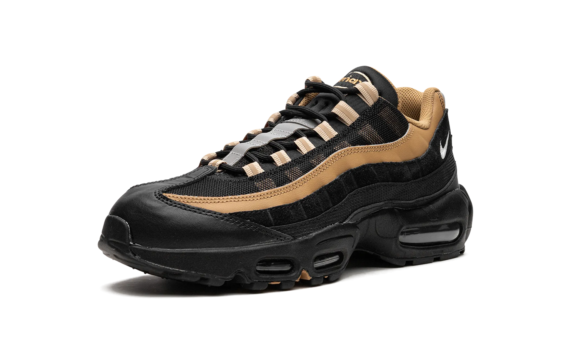 Air Max 95 "Black Elemental Gold" lace - trimmed - design shoes