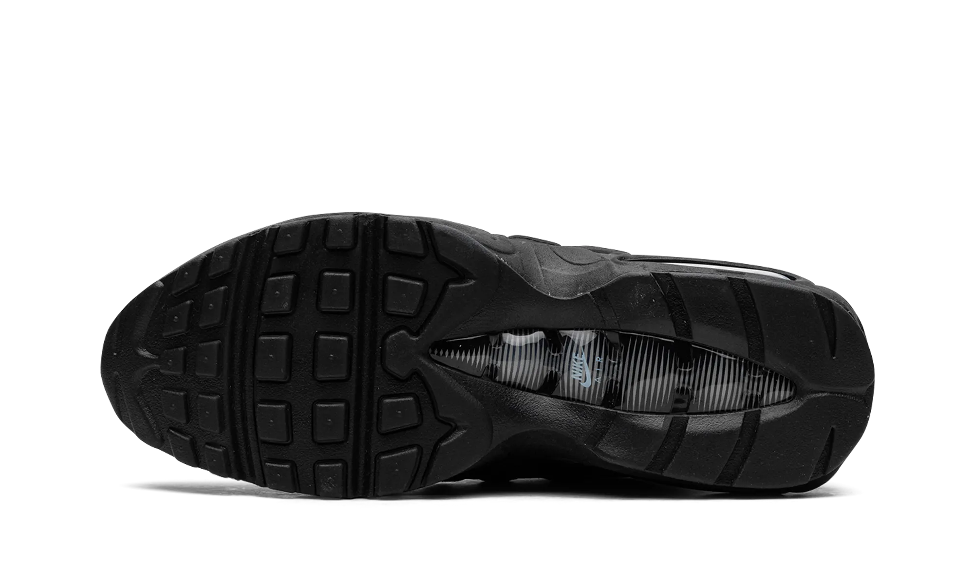 Air Max 95 "Black/University Blue" toe - box - roomy - design shoes Sunrise Run