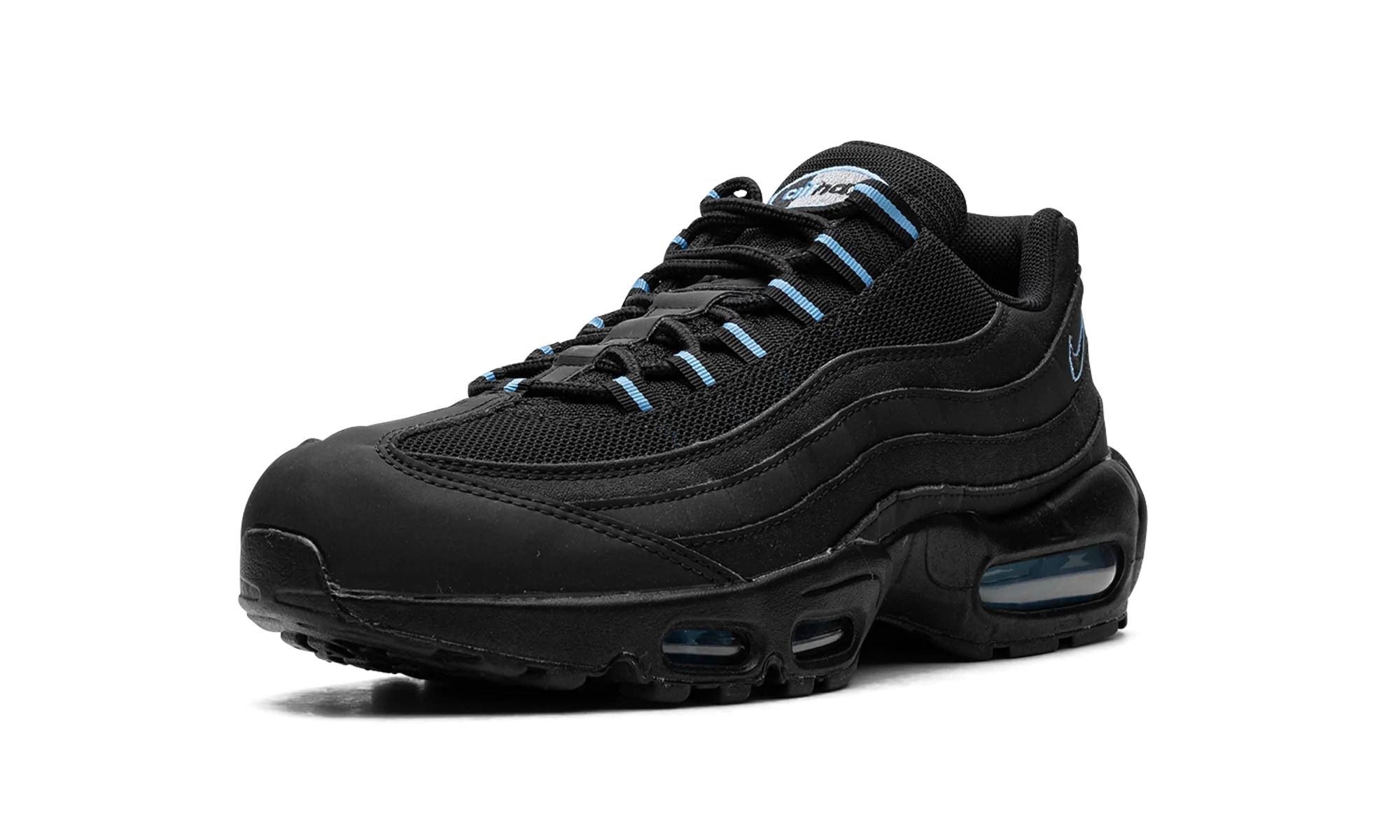 Comfortable lining running for a healthy lifestyle Air Max 95 "Black/University Blue"