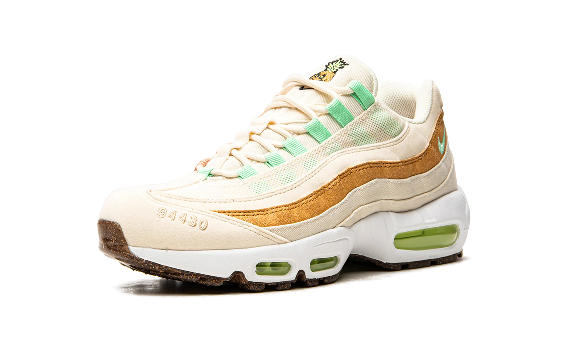 running in a race shoes running in a desert oasis area shoes Air Max 95 "Happy Pineapple"