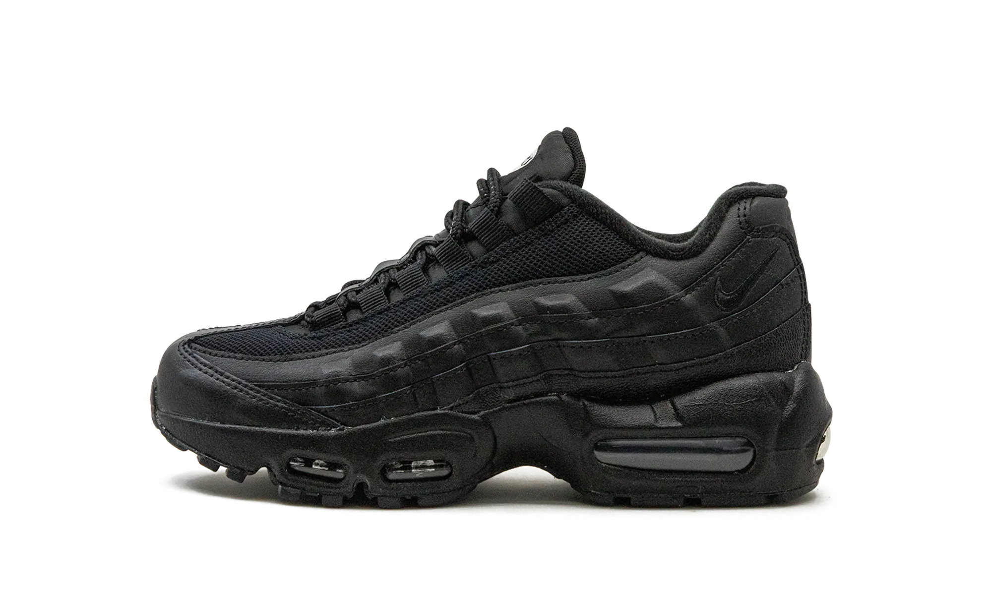 running on inclined ground Air Max 95 Recraft GS "Triple Black"
