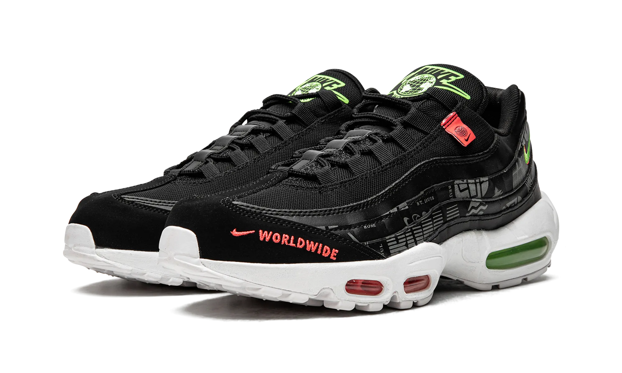 weekend run shoes Air Max 95 SE Worldwide "Black"
