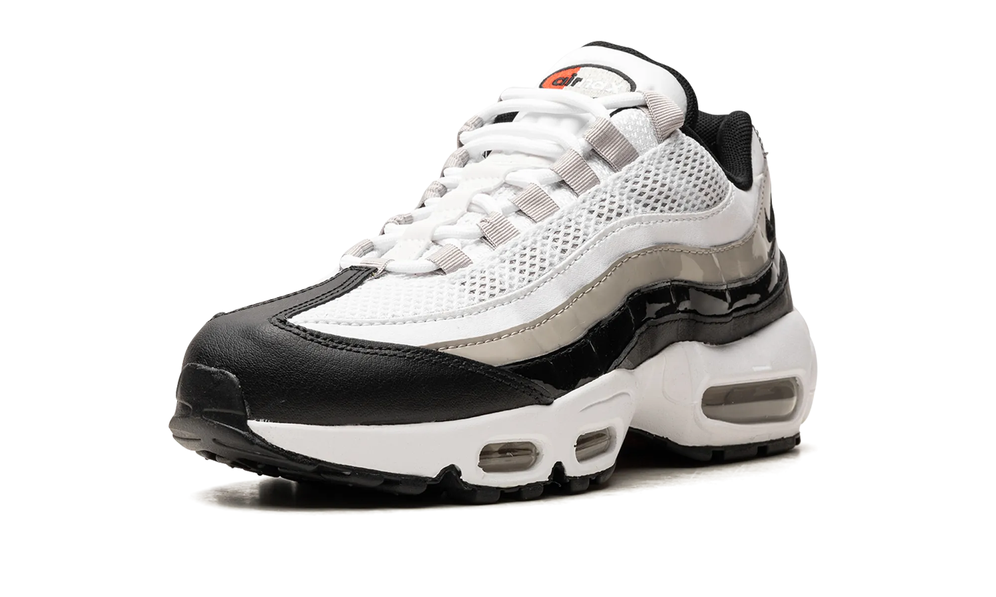 shock - absorbing comfort AIR MAX 95 WMNS "Light Iron Ore / Black Patent"