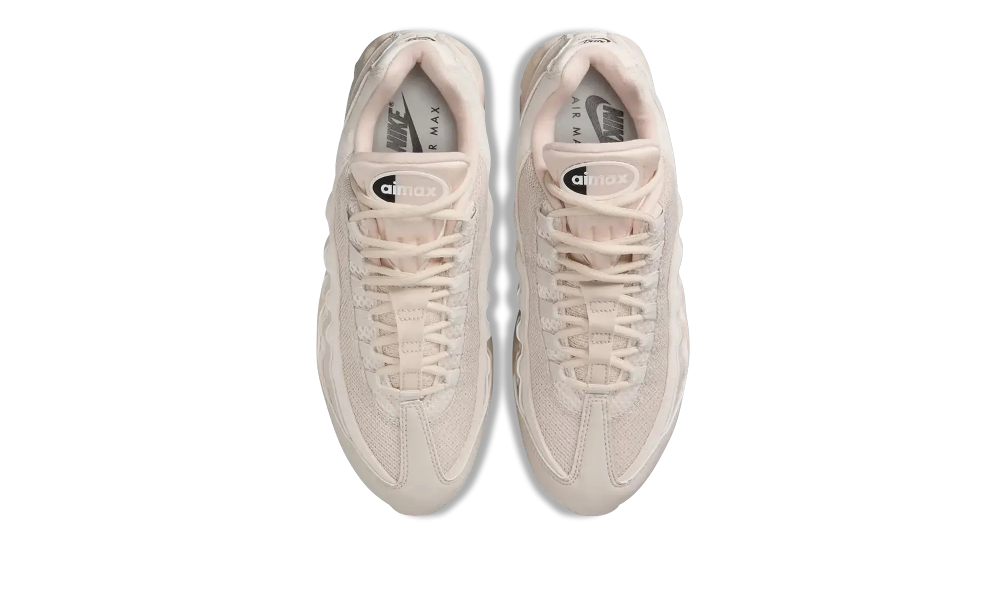 AnkleSupport neon running wear Air Max 95 WMNS "Soft Pearl"