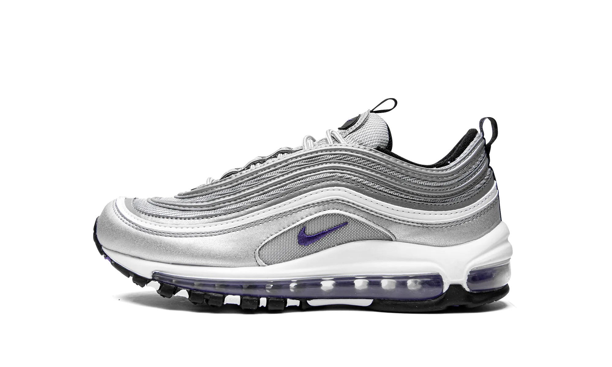 Air Max 97 GS "Purple Bullet" running for a way to stay grounded brisk - walking shoes