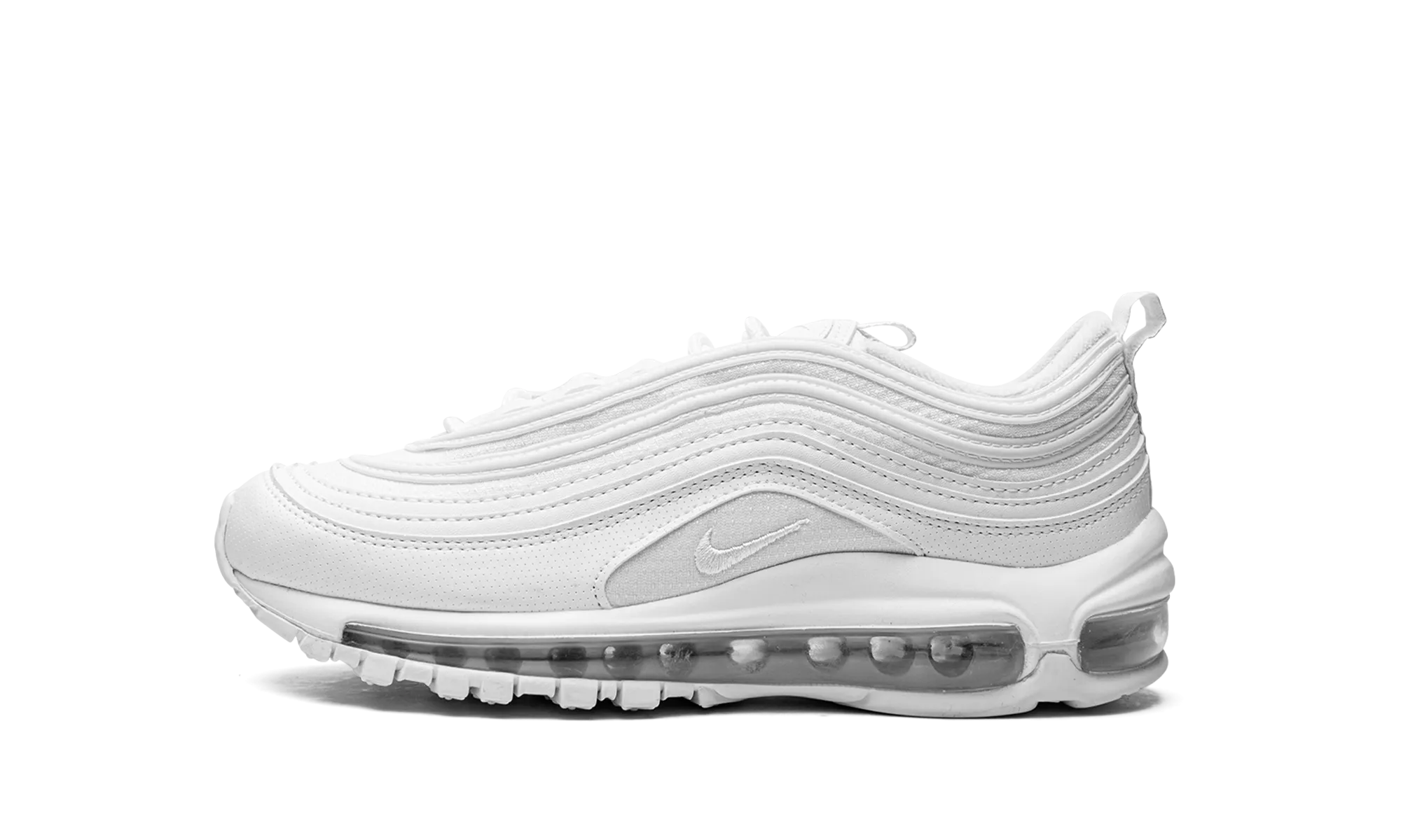 Air Max 97 GS "White / Metallic Silver" field shoes