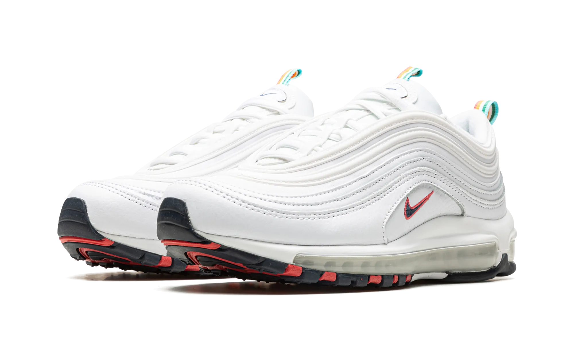 Cushioned Toe AIR MAX 97 MNS WMNS "White / Multicolor"