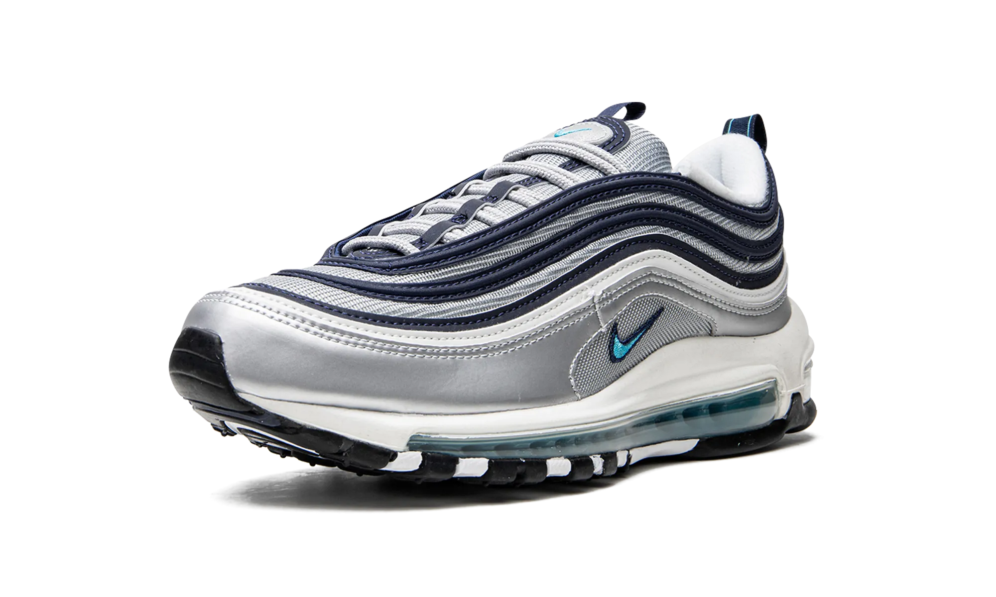 AIR MAX 97 OG WMNS "Atlantic Blue Voltage Yellow (W)" reflective - material running shoes Motion Boost