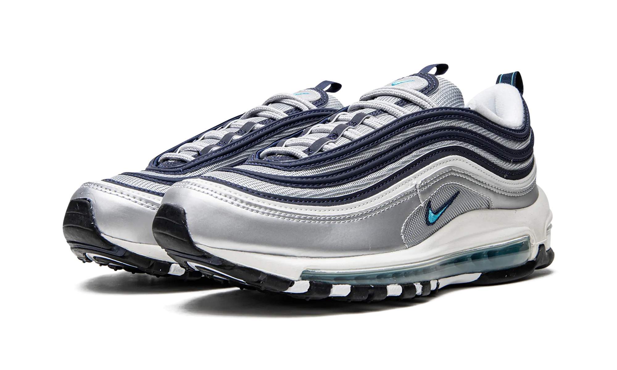 AIR MAX 97 OG WMNS "Atlantic Blue Voltage Yellow (W)" synthetic - lining shoes stretchy running gear