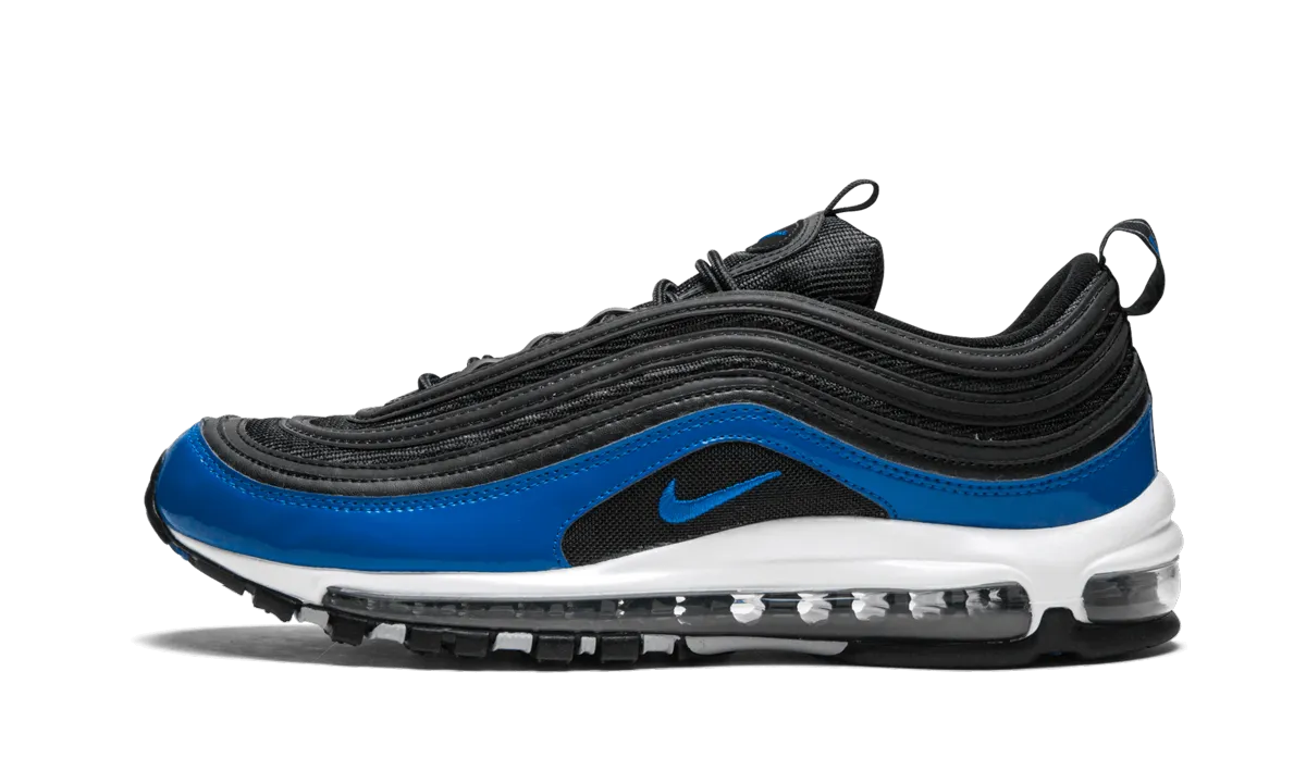 Mid - foot striker men's running shoes Air Max 97 "Blue Nebula"