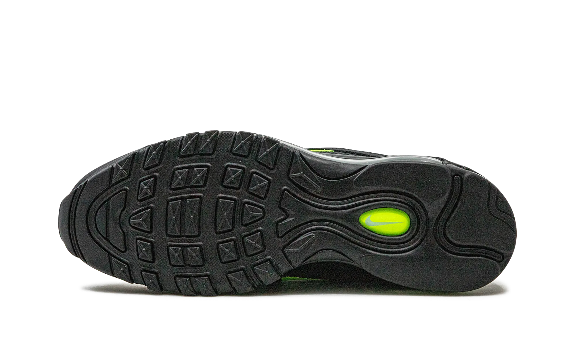 Air Max 97 "Icons - Neon" running in forest fluid - motion