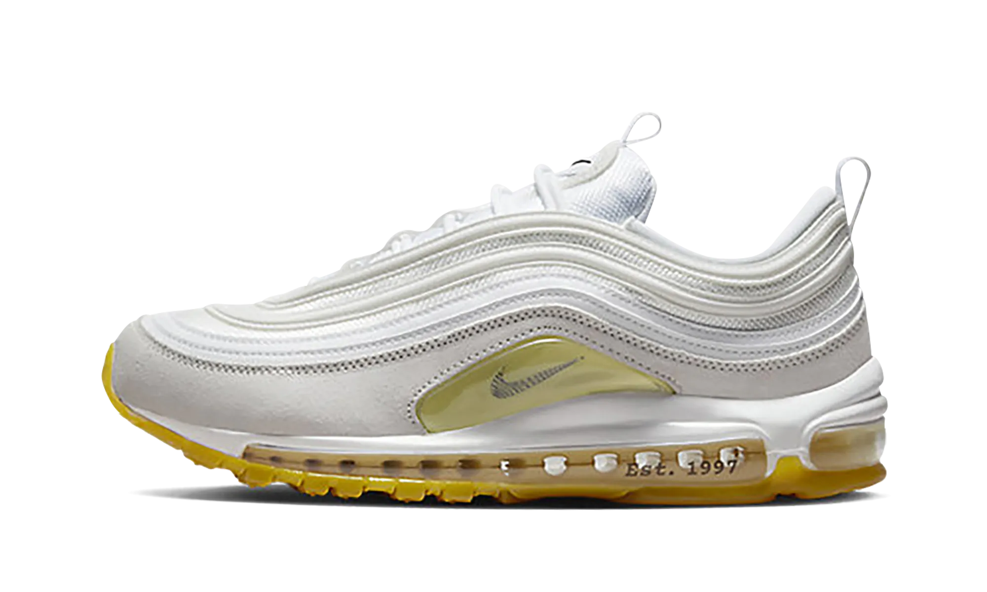sweat - wicking shoes sustainable running shoes Air Max 97 "M. Frank Rudy"