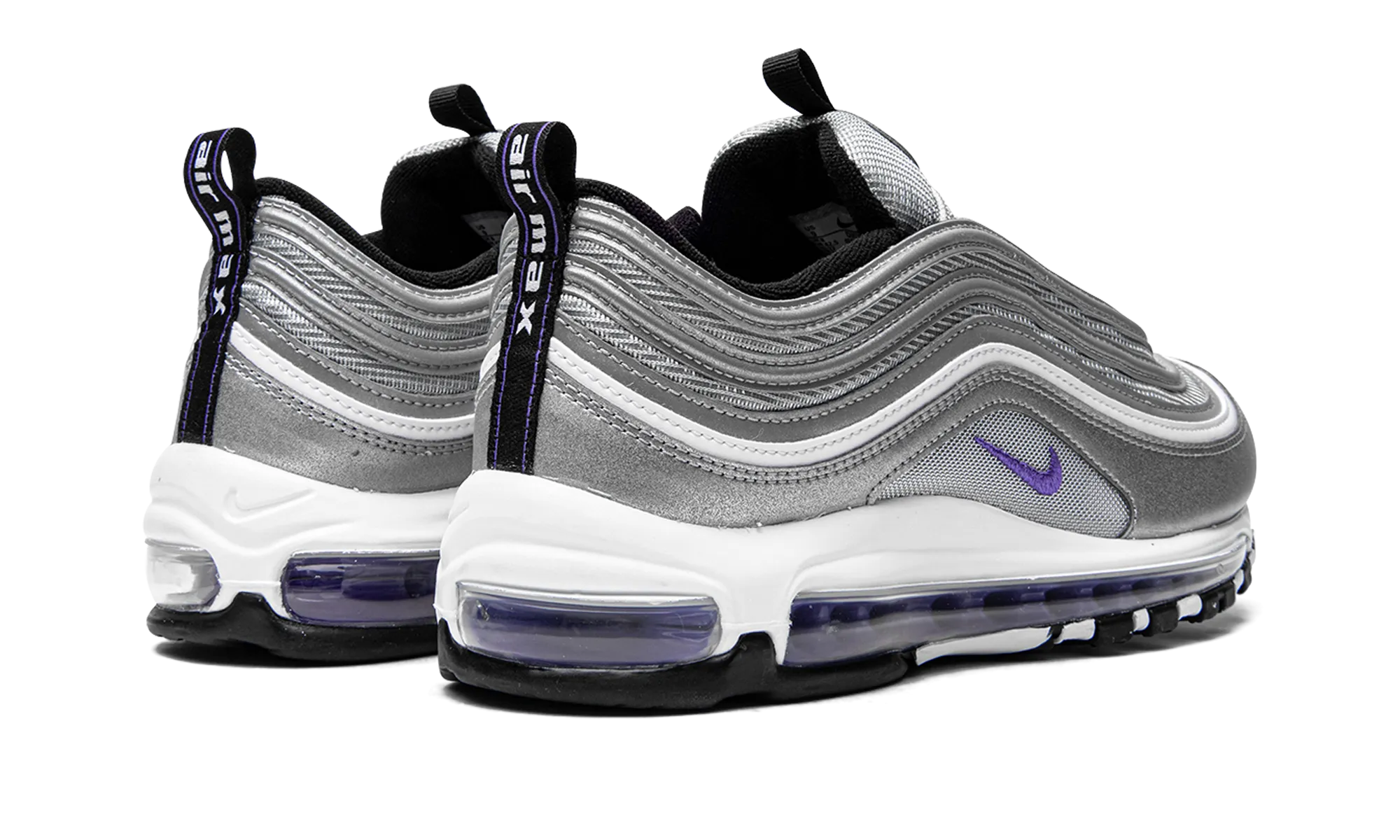 Air Max 97 "Purple Bullet" gym floor