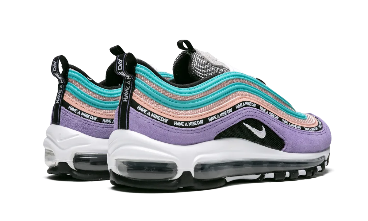 exercise - specific shoes elastic closure shoes Air Max 97 SE (GS) "Have A Nike Day"