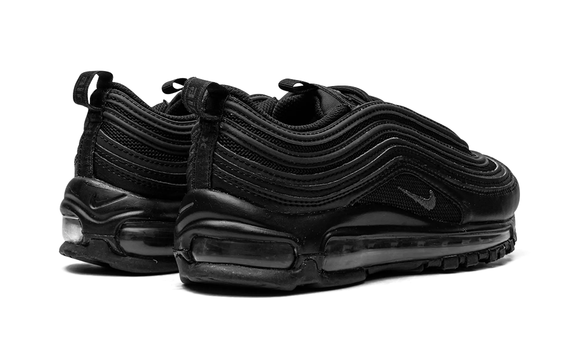 mood enhancement short - distance runner's shoe alternative AIR MAX 97 WMNS "Triple Black"