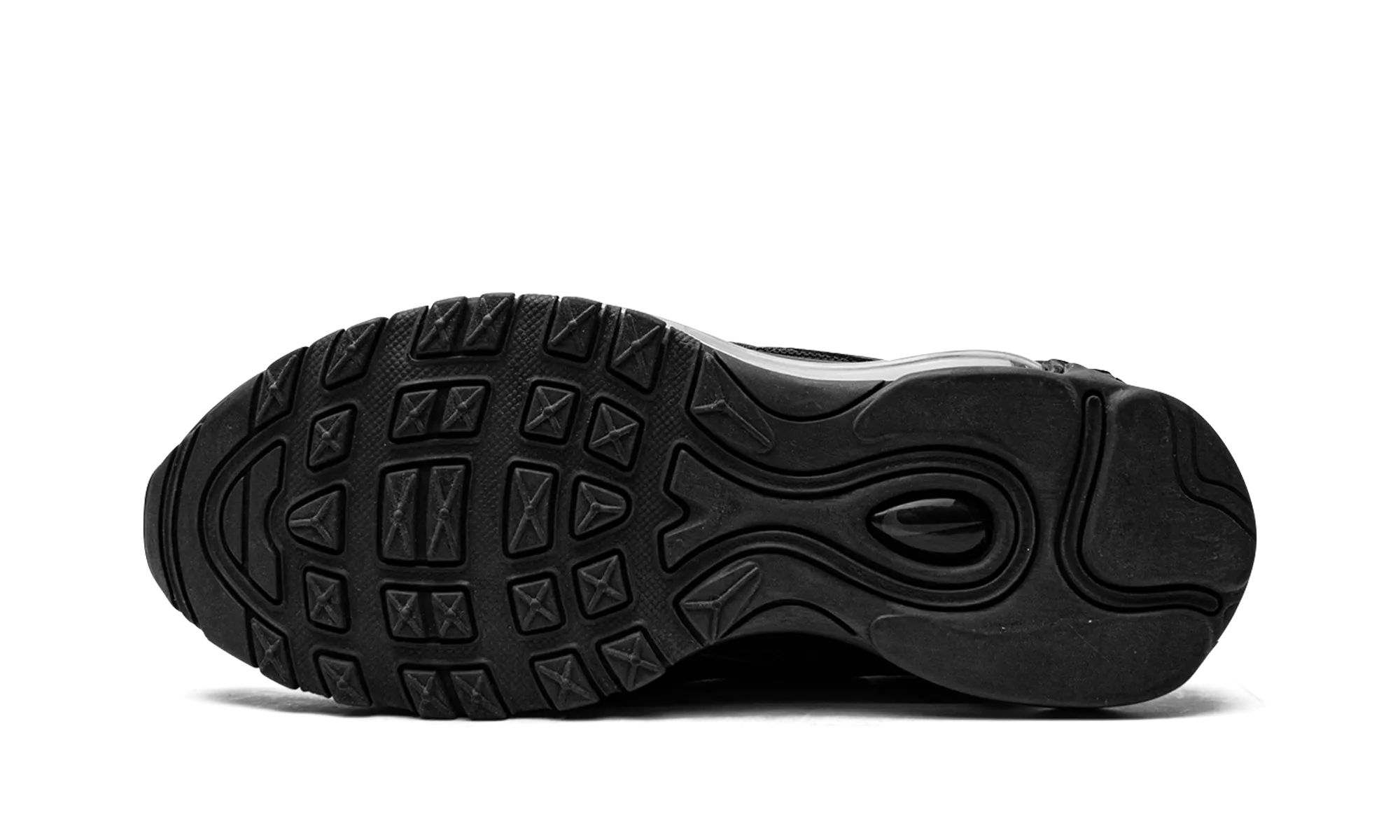 AIR MAX 97 WMNS "Triple Black" running shoes for fitness buffs