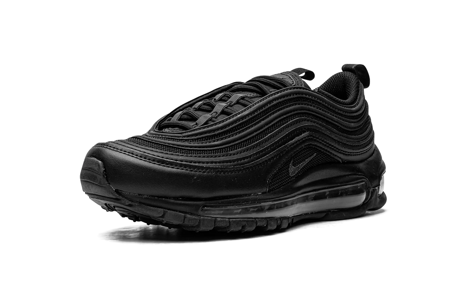 AIR MAX 97 WMNS "Triple Black" Traction Outsole Cushioned - tongue