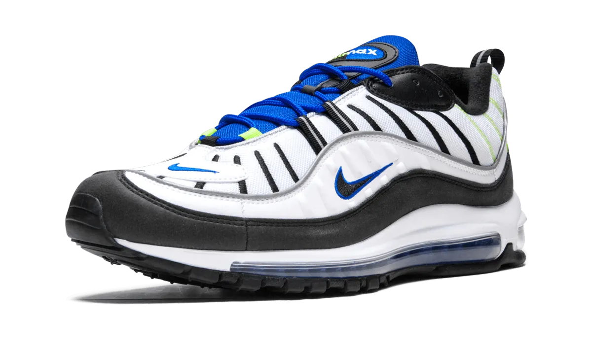 ComfortableFit animal - print running wear Air Max 98 "Racer Blue"