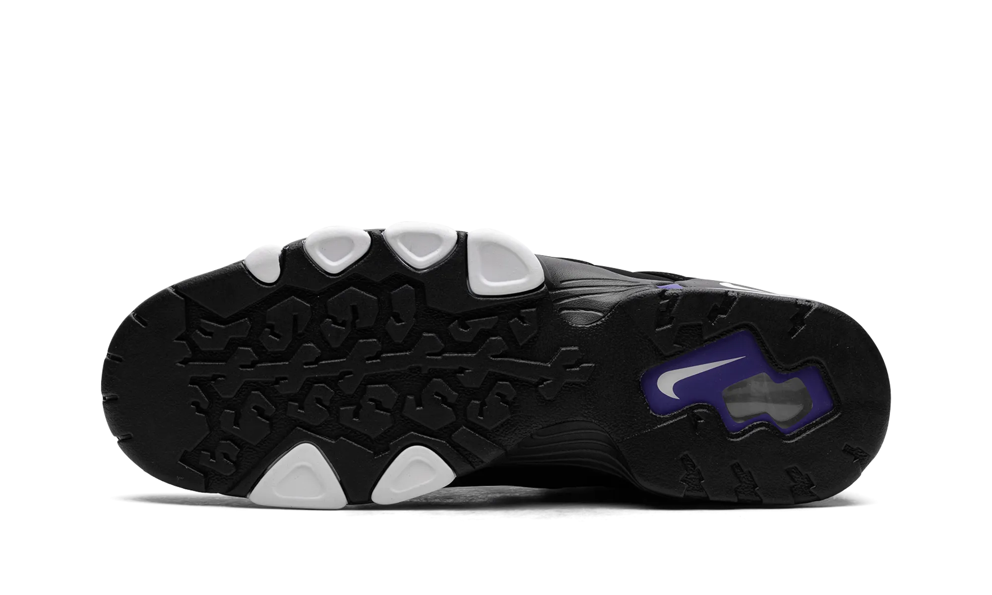 brooch - decorated running shoes Air Max CB 94 OG "Black / White / Purple 2023"