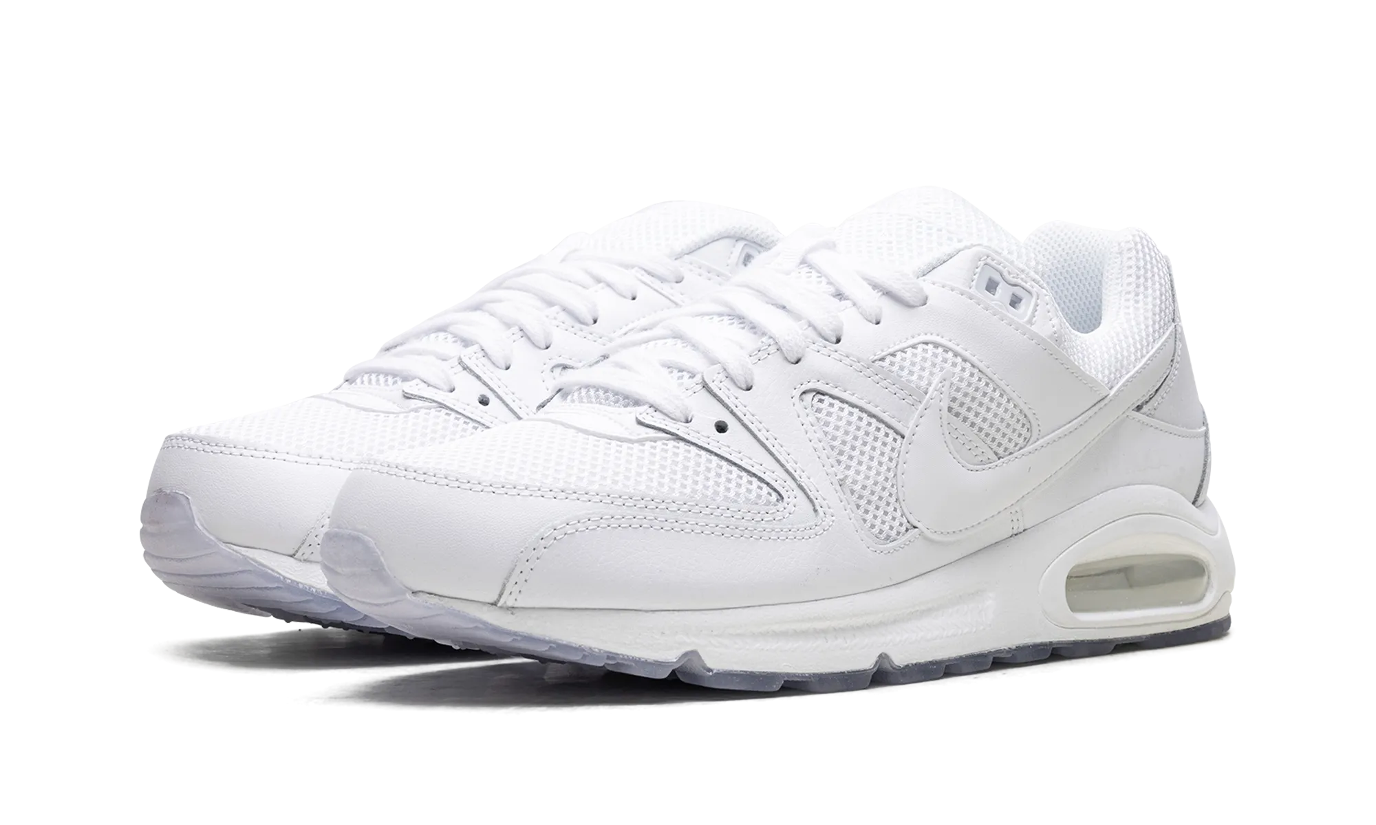 black running shoes Light - On - Feet Air Max Command "Triple White"