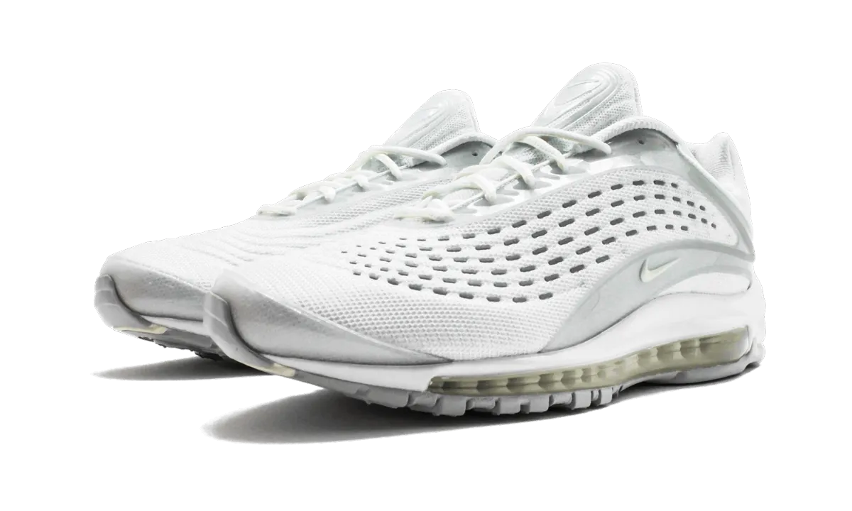 Air Max Deluxe "Triple White" versatile function shoes