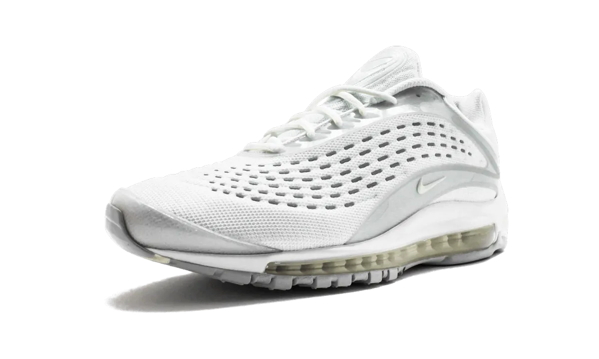 perforated - upper shoes Air Max Deluxe "Triple White"