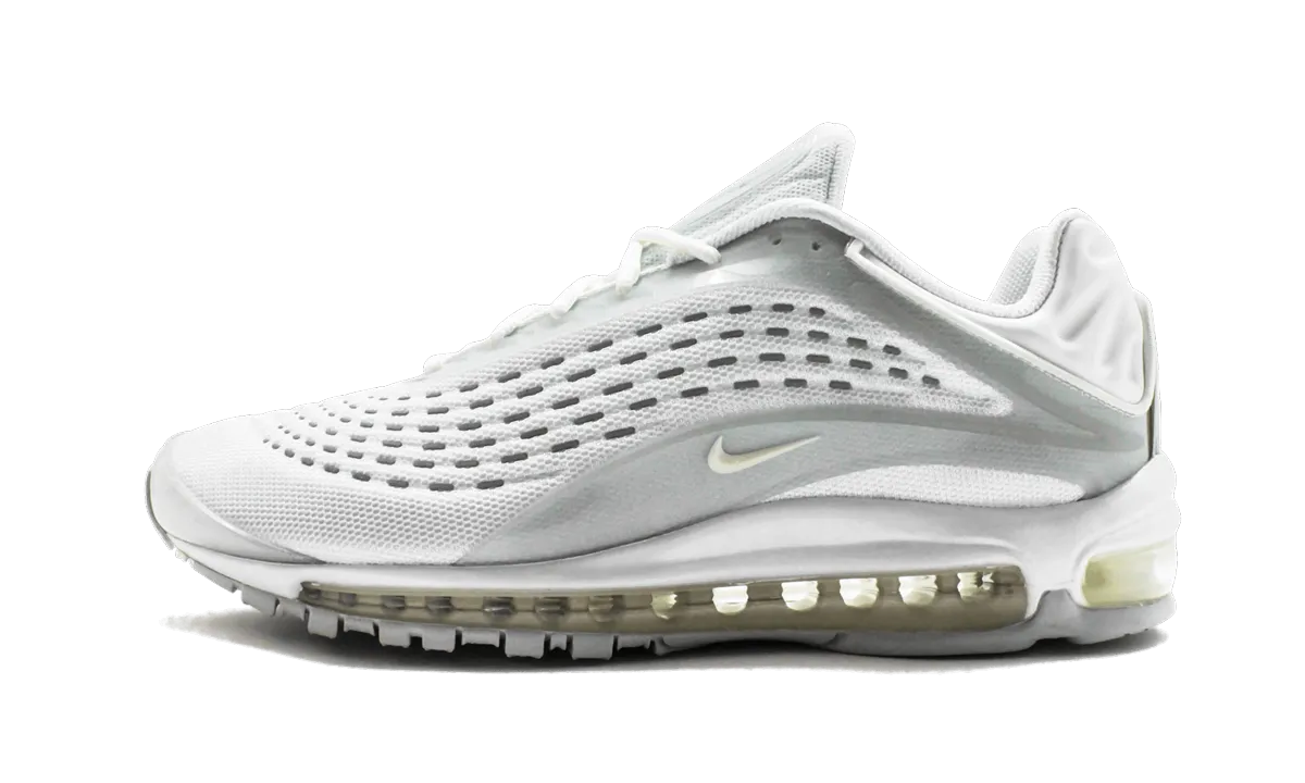 Air Max Deluxe "Triple White" adult style