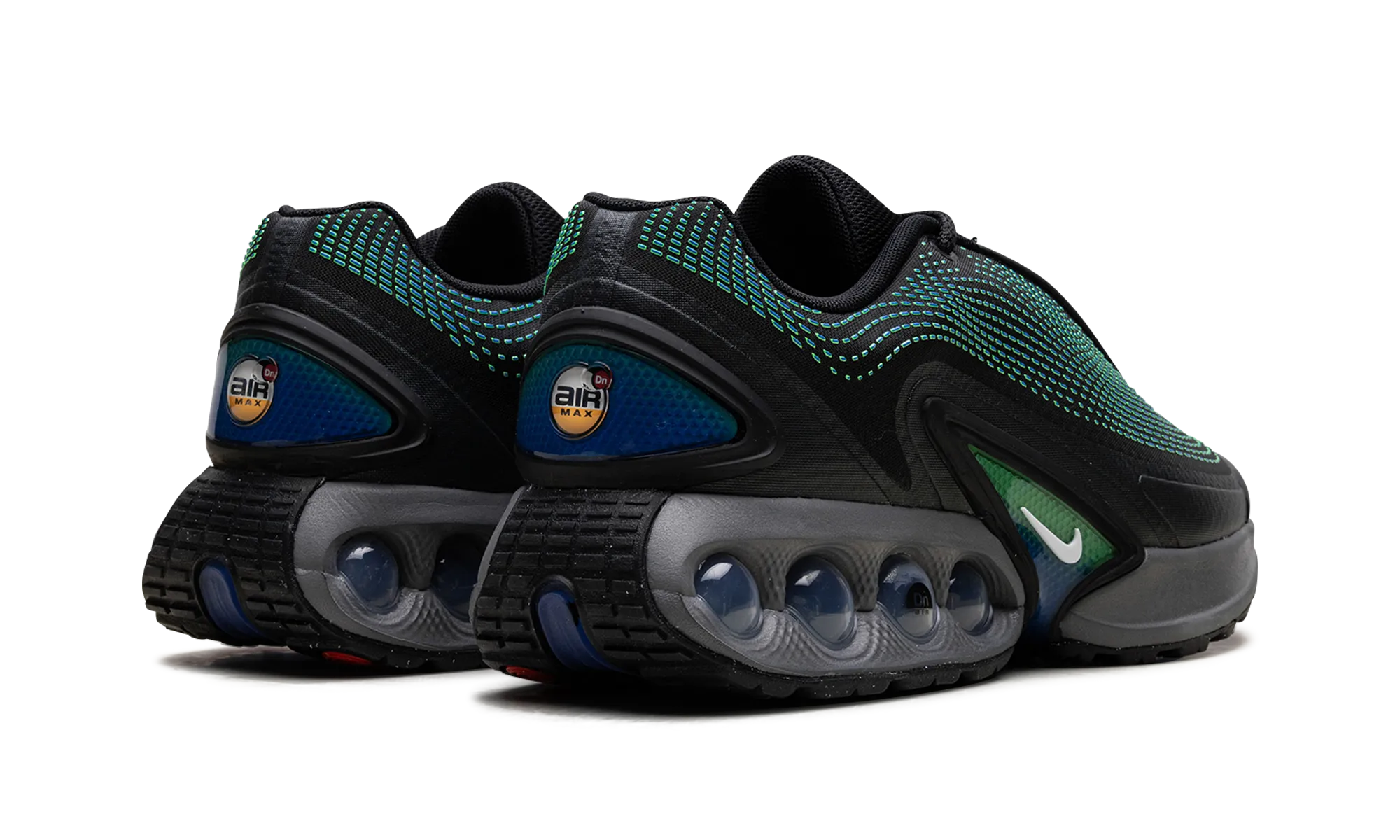 running - specific footwear Lace Up Design Air Max Dn "Black Rage Green"