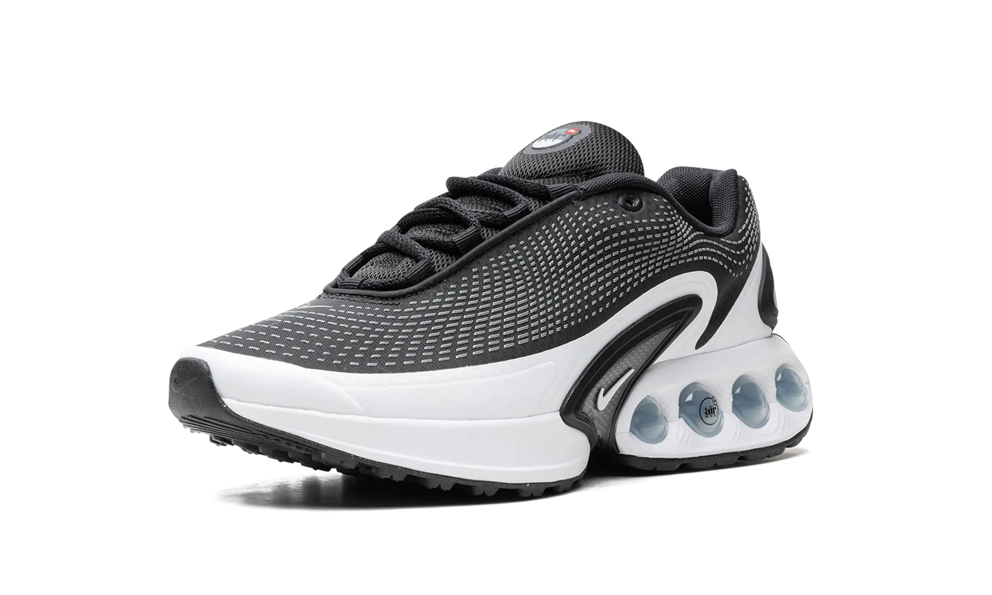 nicely colored Air Max Dn "Black / White"