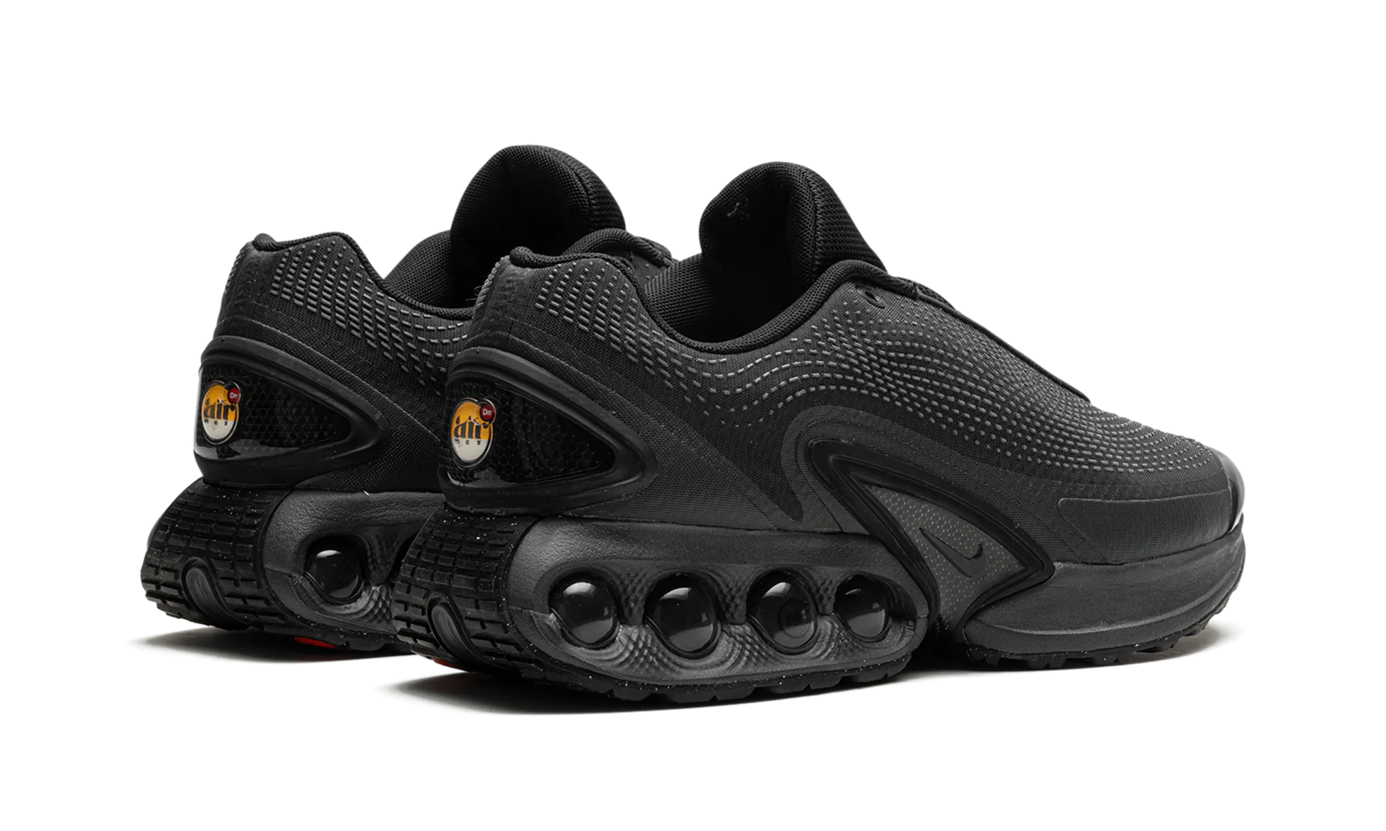 Air Max Dn "Black" mesh ventilation packable shoes