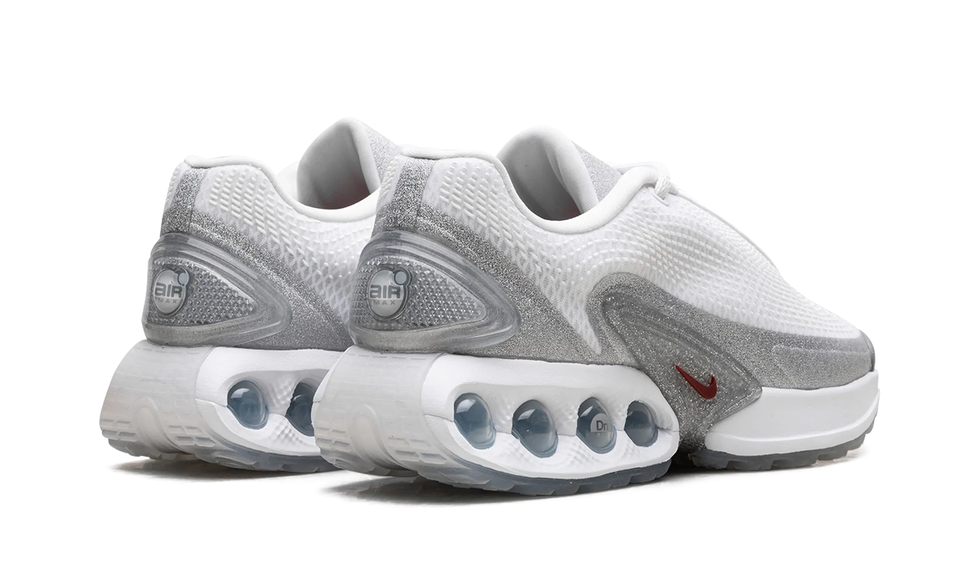 Air Max Dn WMNS "Silver Glitter" patent leather shoes