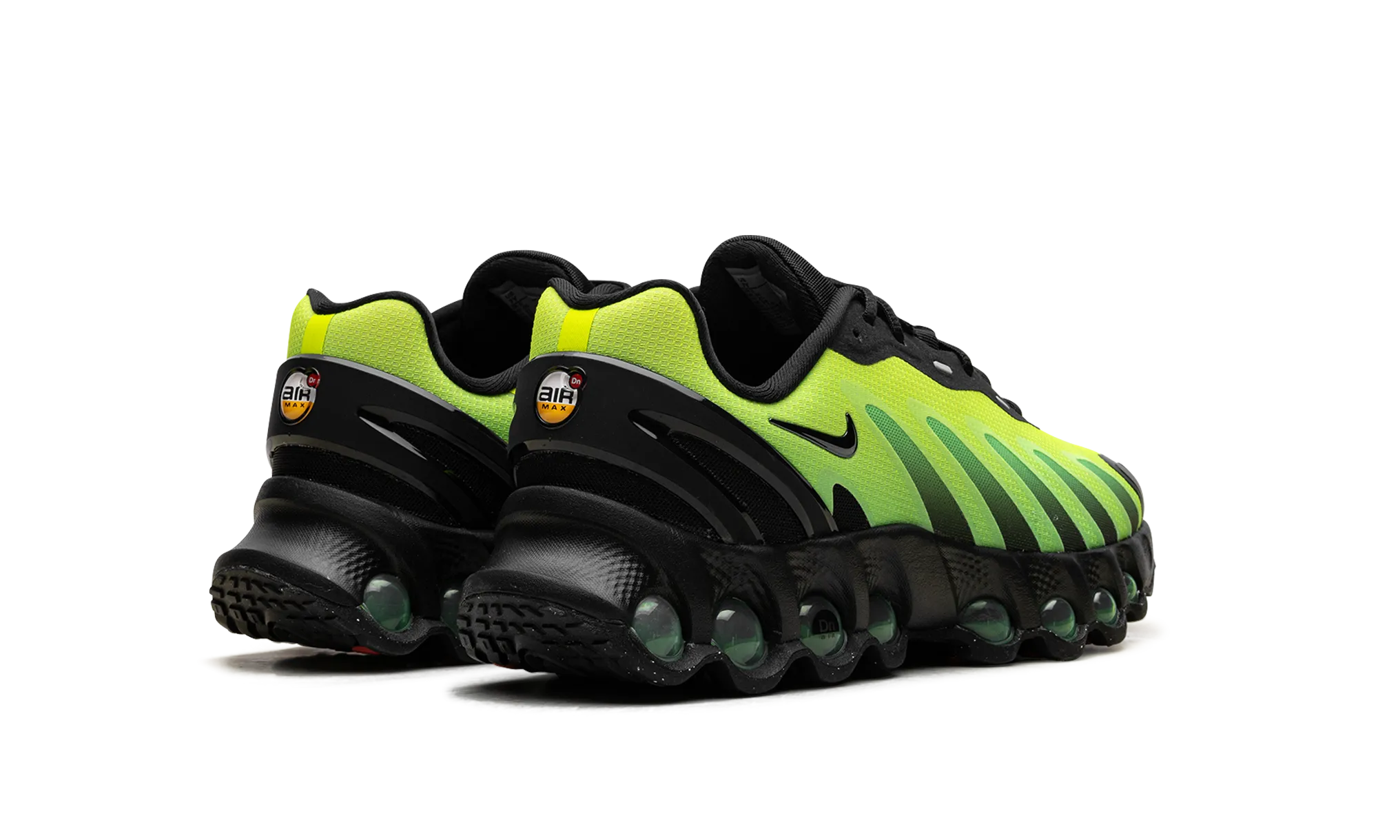 Bright color selection Moisture-wicking fabric Air Max Dn8 GS "Black Green Strike"