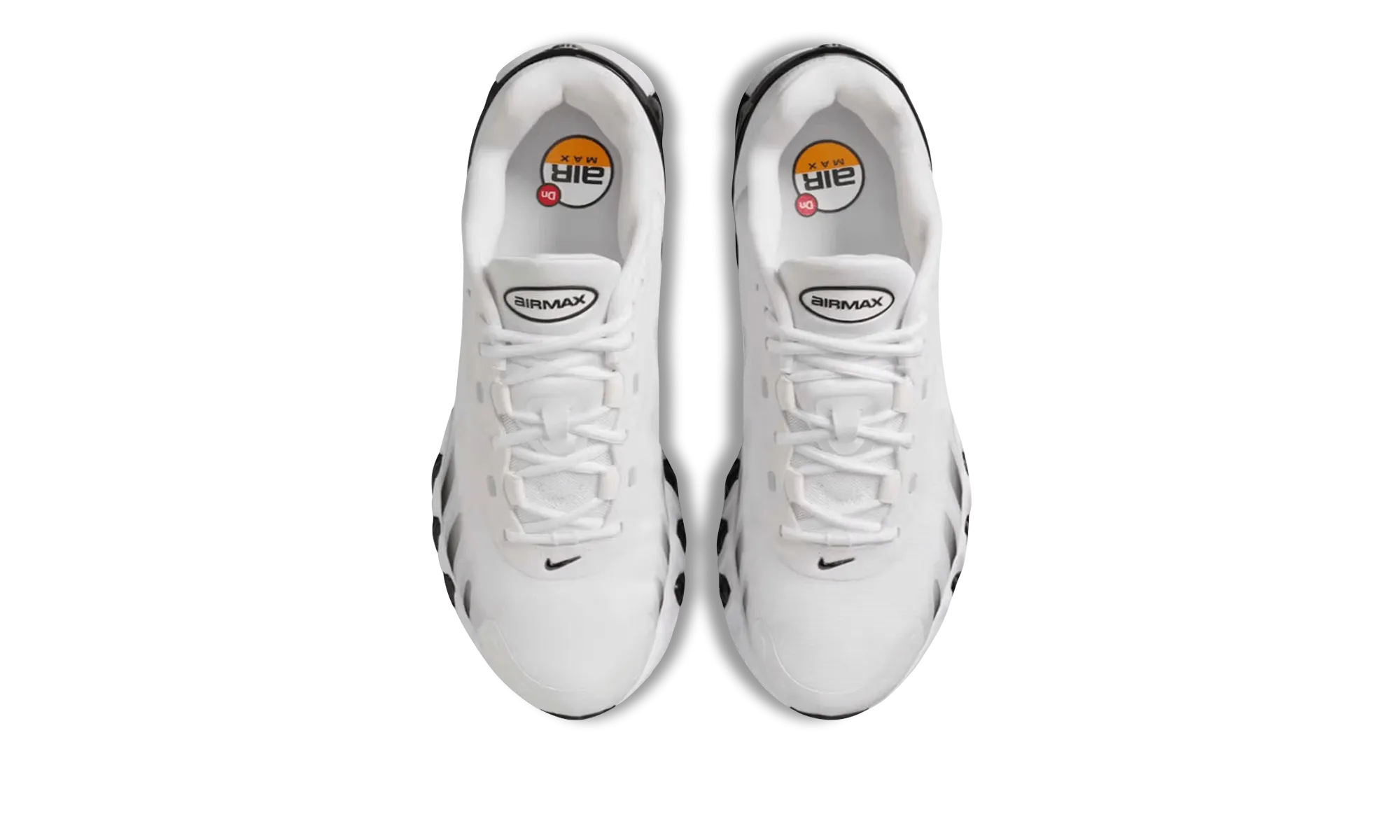 Air Max Dn8 "White Black" running shoes for men in their 20s leather - upper shoes