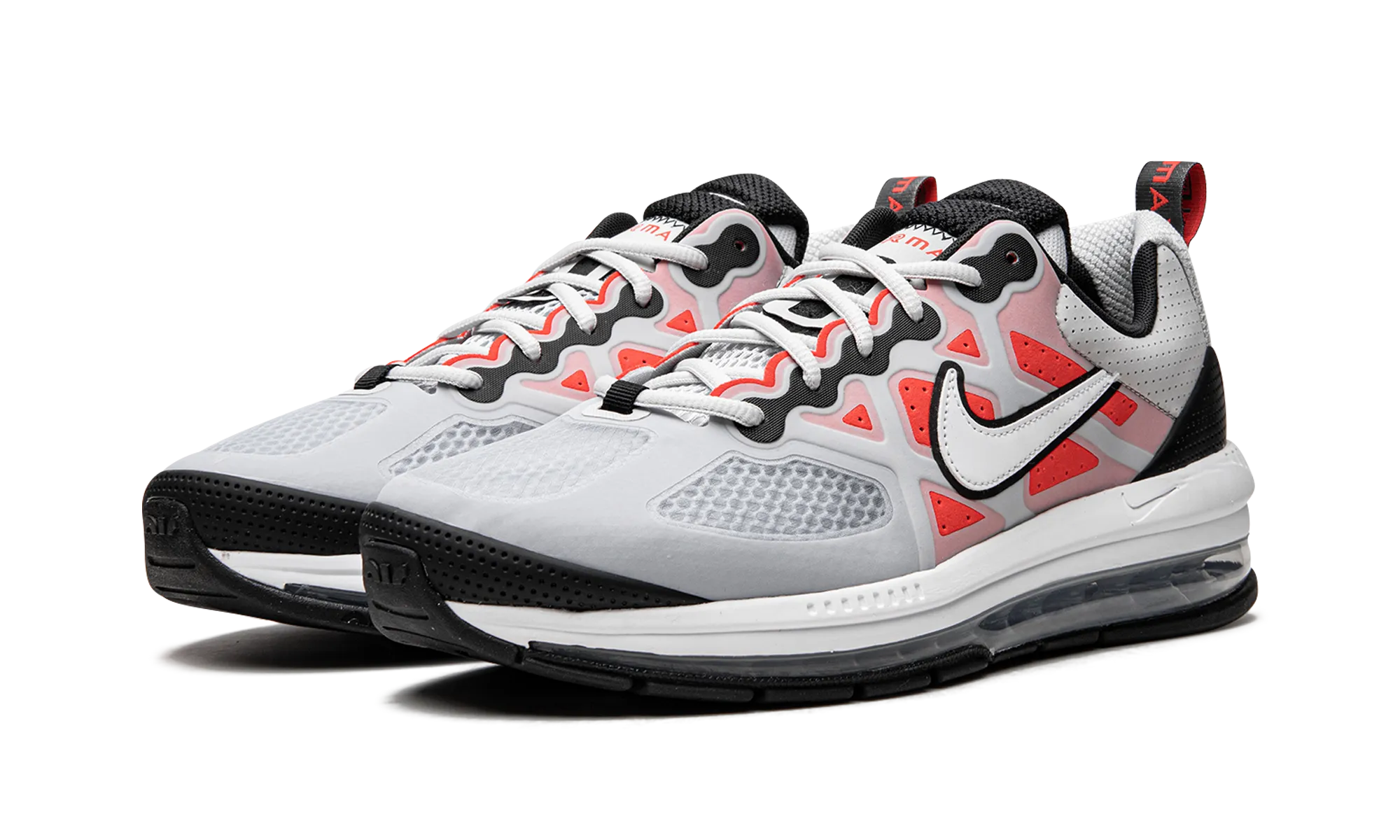 Air Max Genome "Bright Crimson" strap - trimmed - design shoes