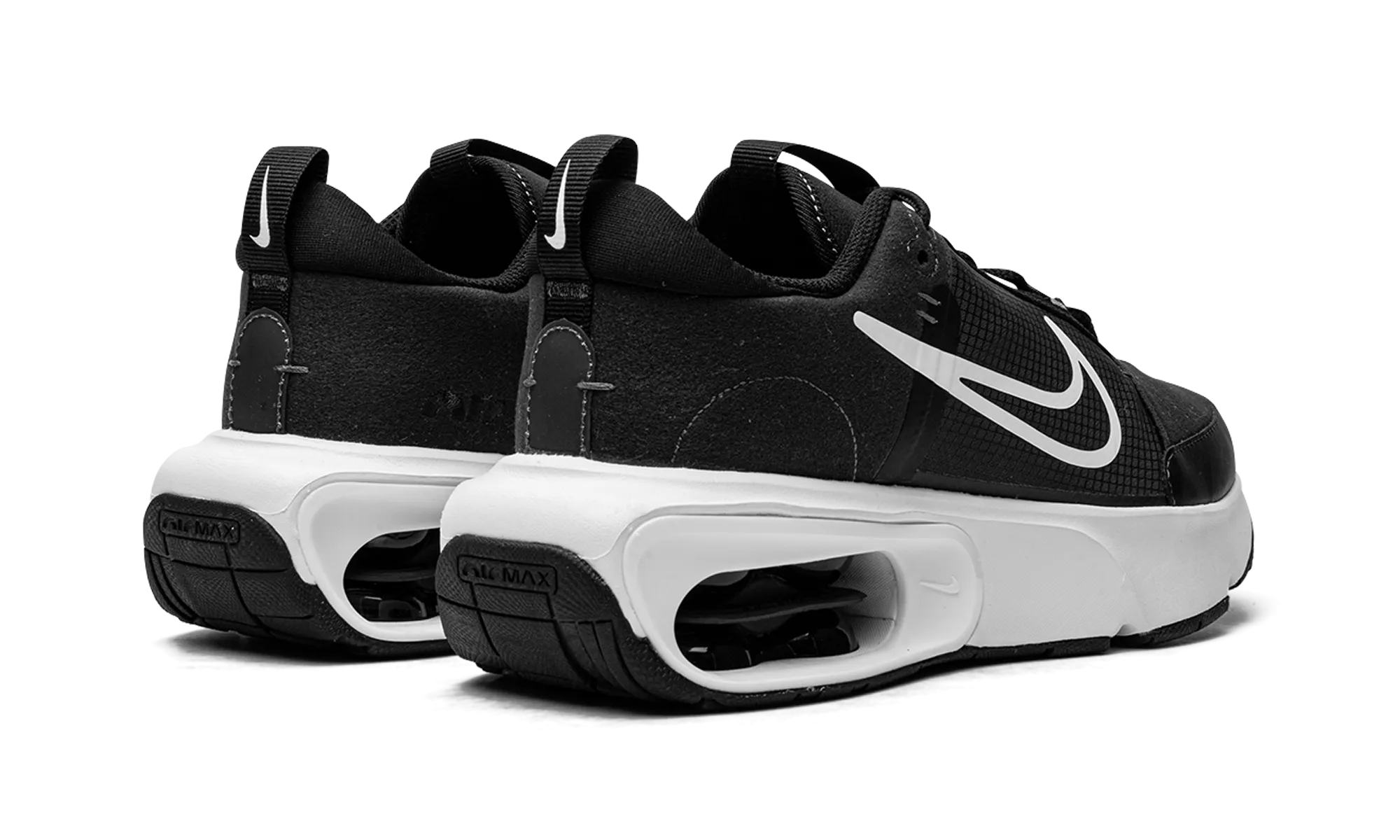 retro running gear group running shoe function AIR MAX INTRLK WMNS "Black/White"