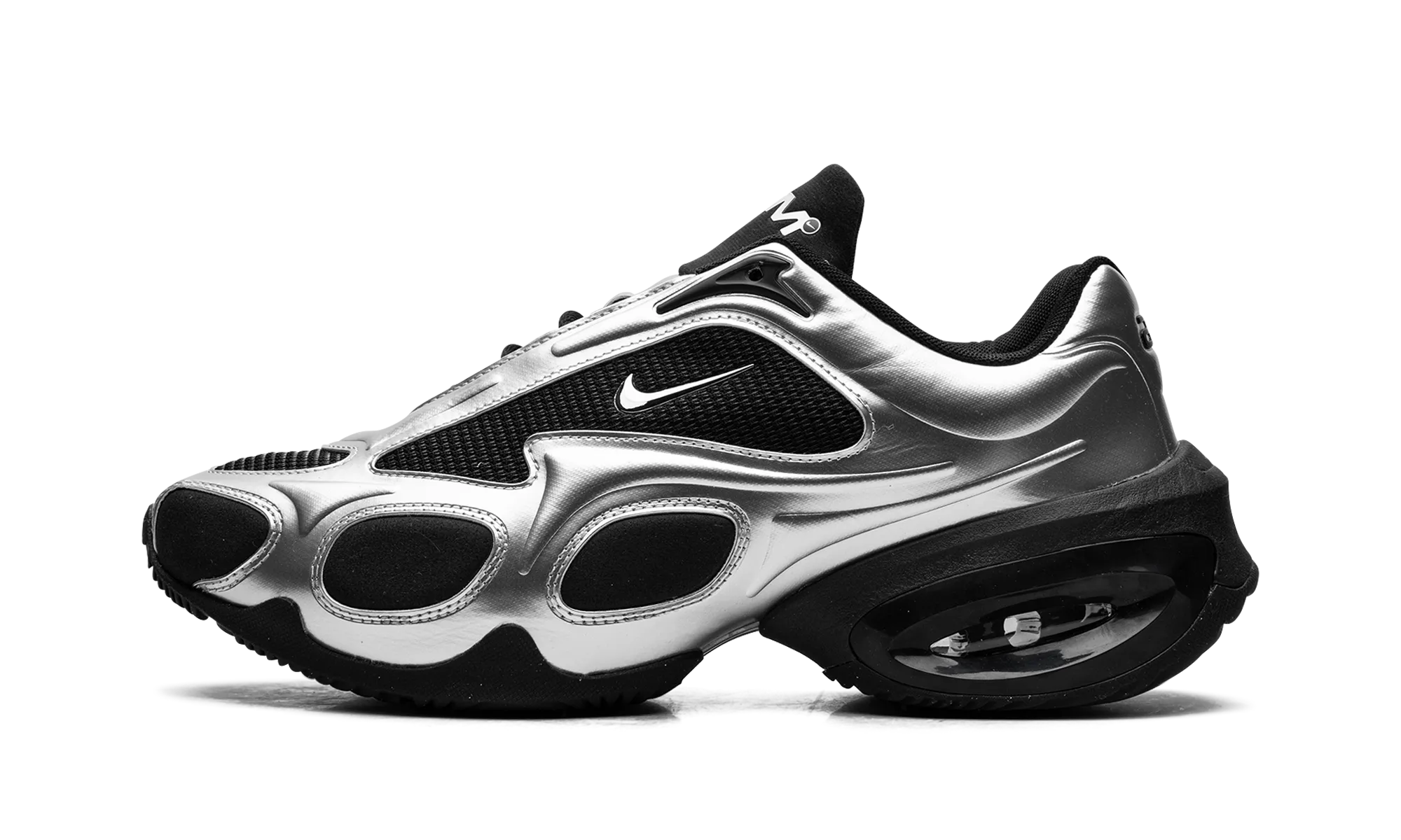 flexible - upper shoes Air Max Muse WMNS "Black / Metallic Silver"